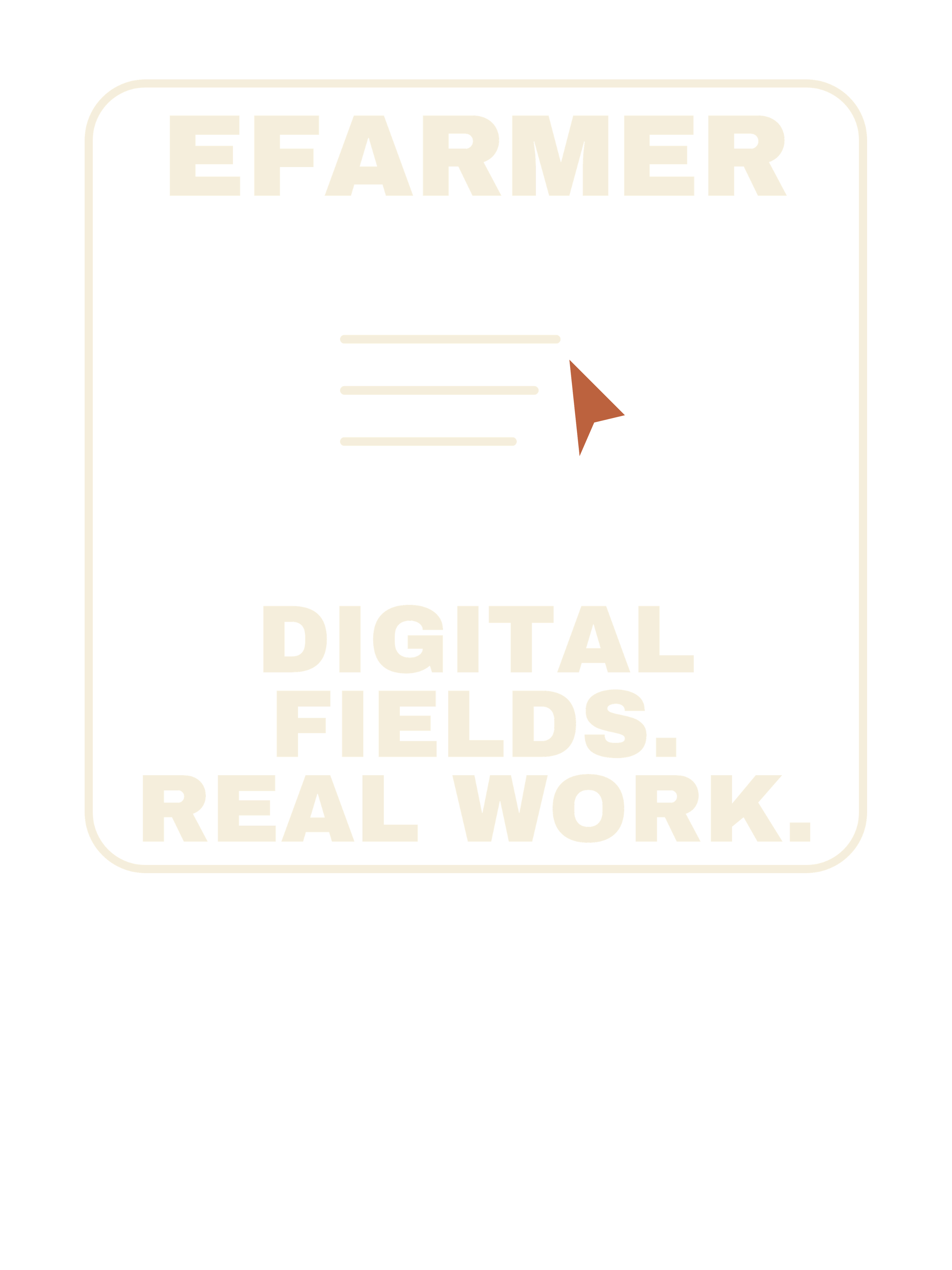 Efarmer — Digital Fields. Real Work. Tee — Black, view 3