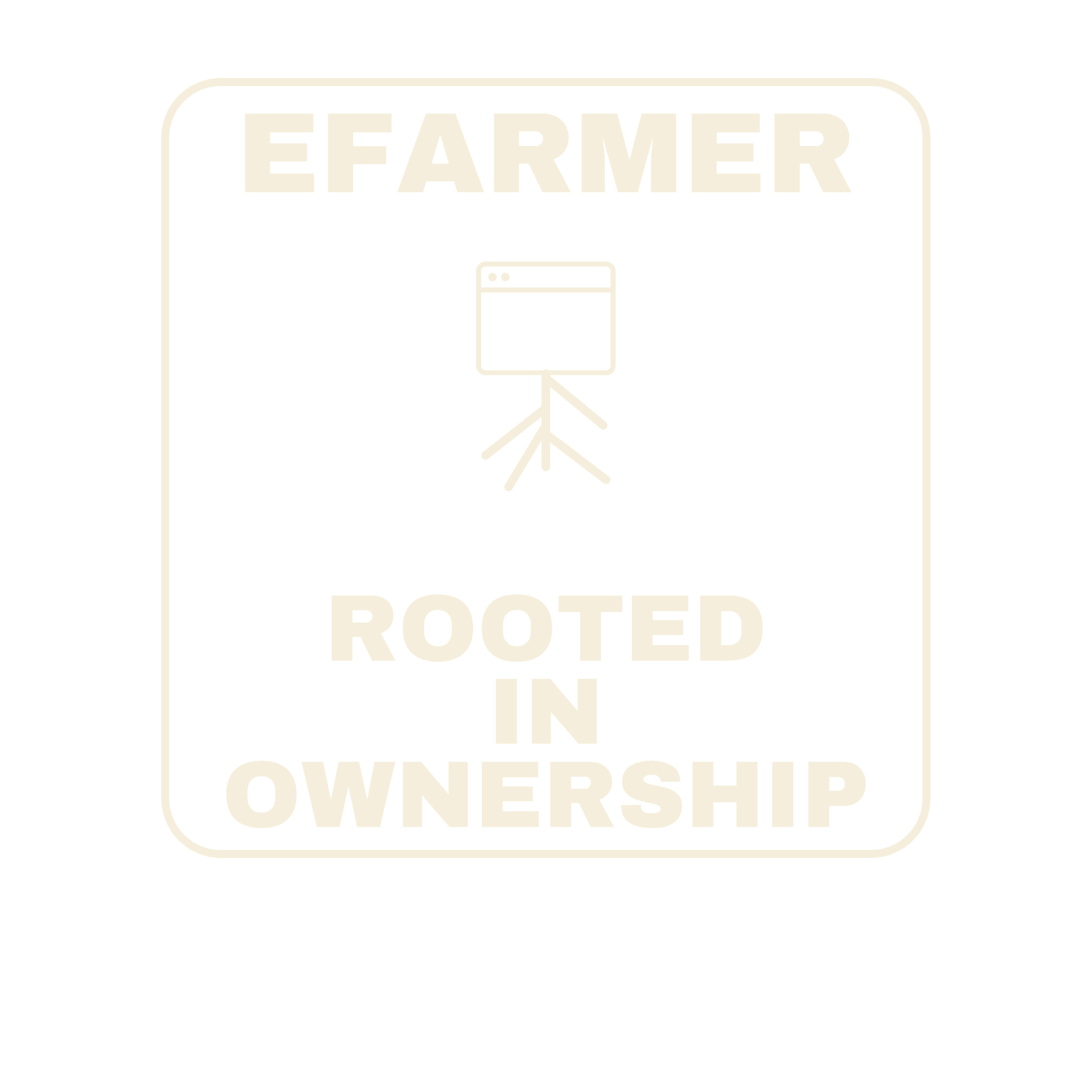 Efarmer — Rooted in Ownership Hoodie — Black, view 3