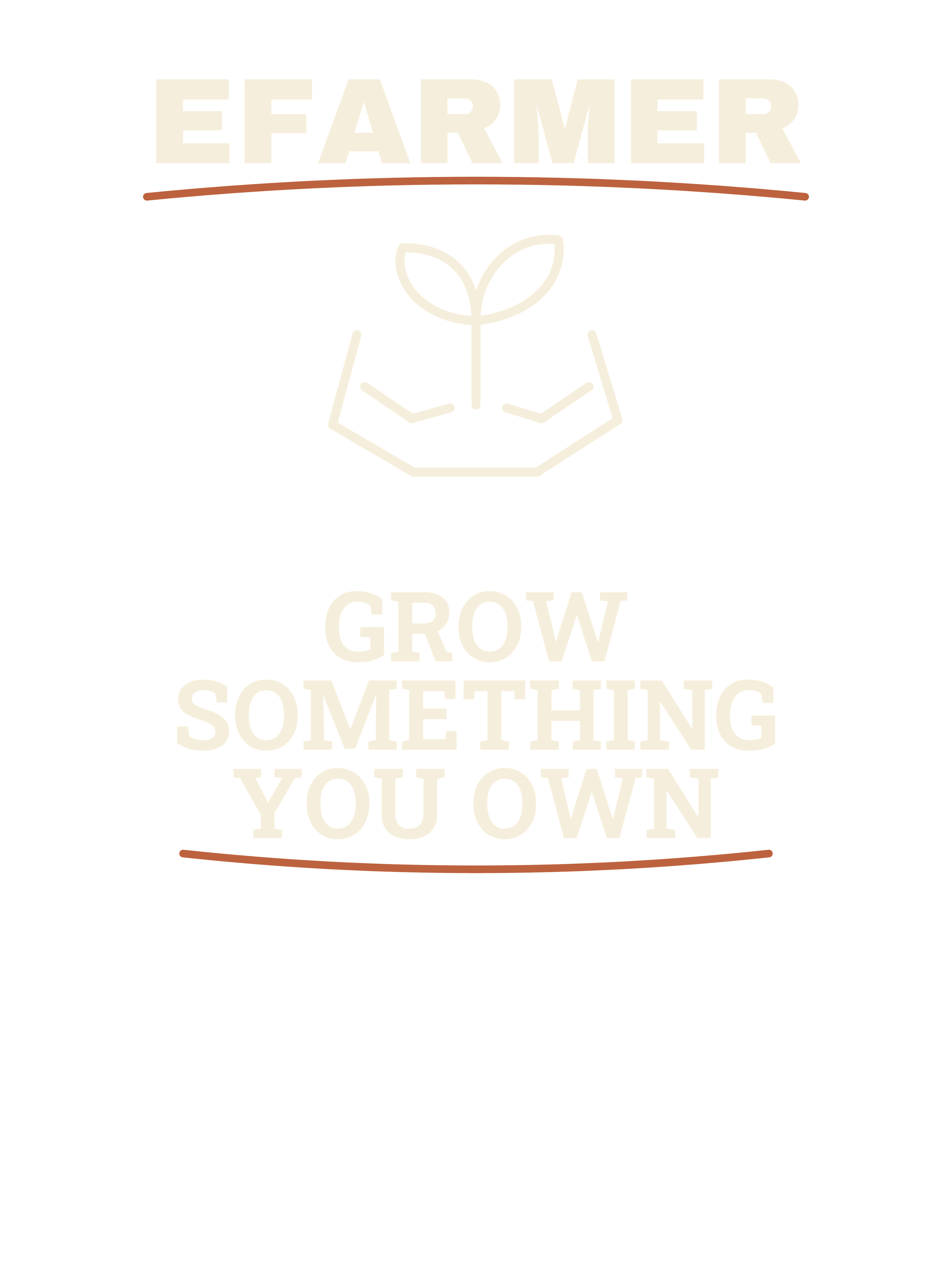 Efarmer — Grow Something You Own Tee — Black, view 3