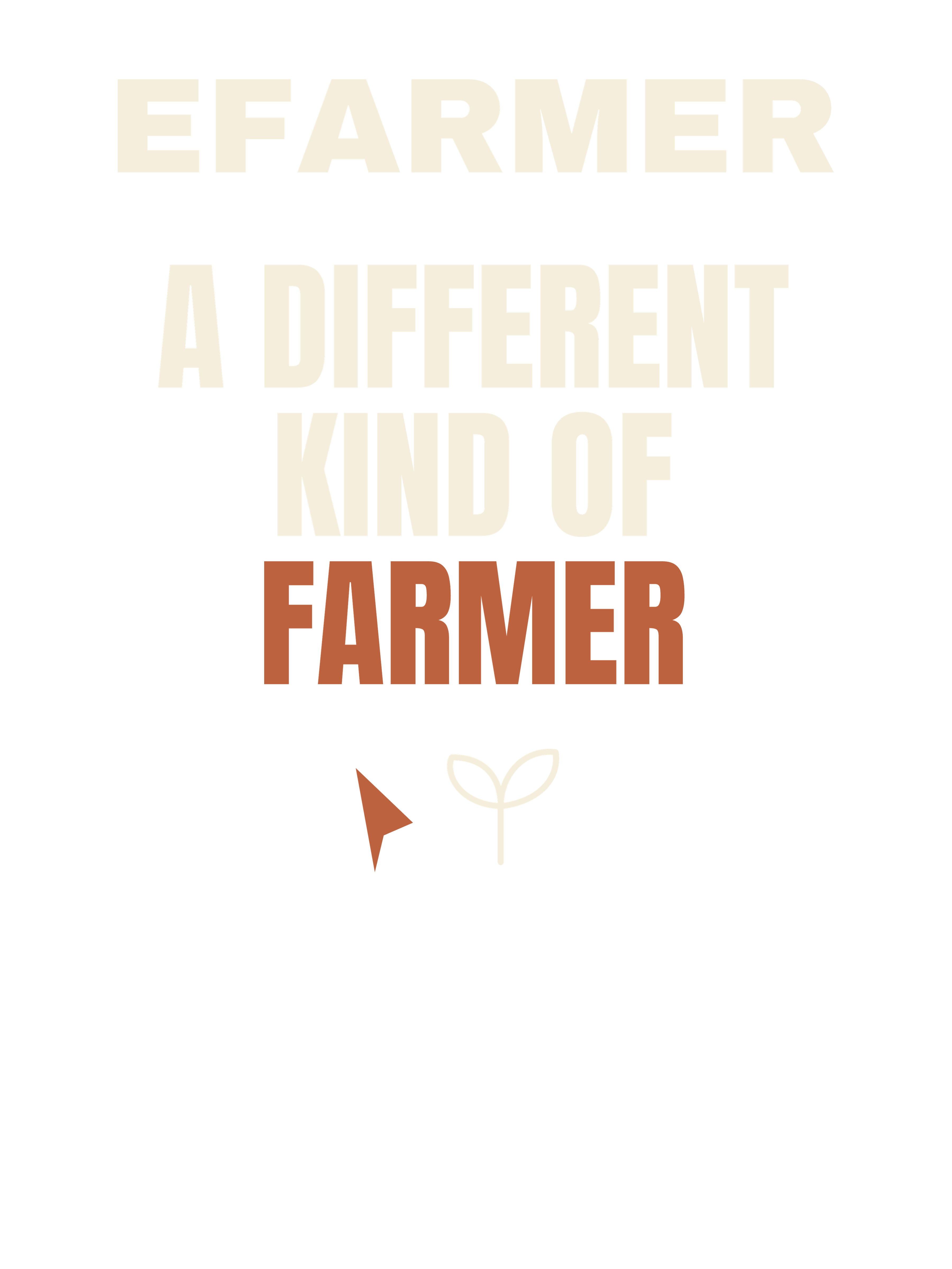 Efarmer — A Different Kind of Farmer Tee — Black, view 3