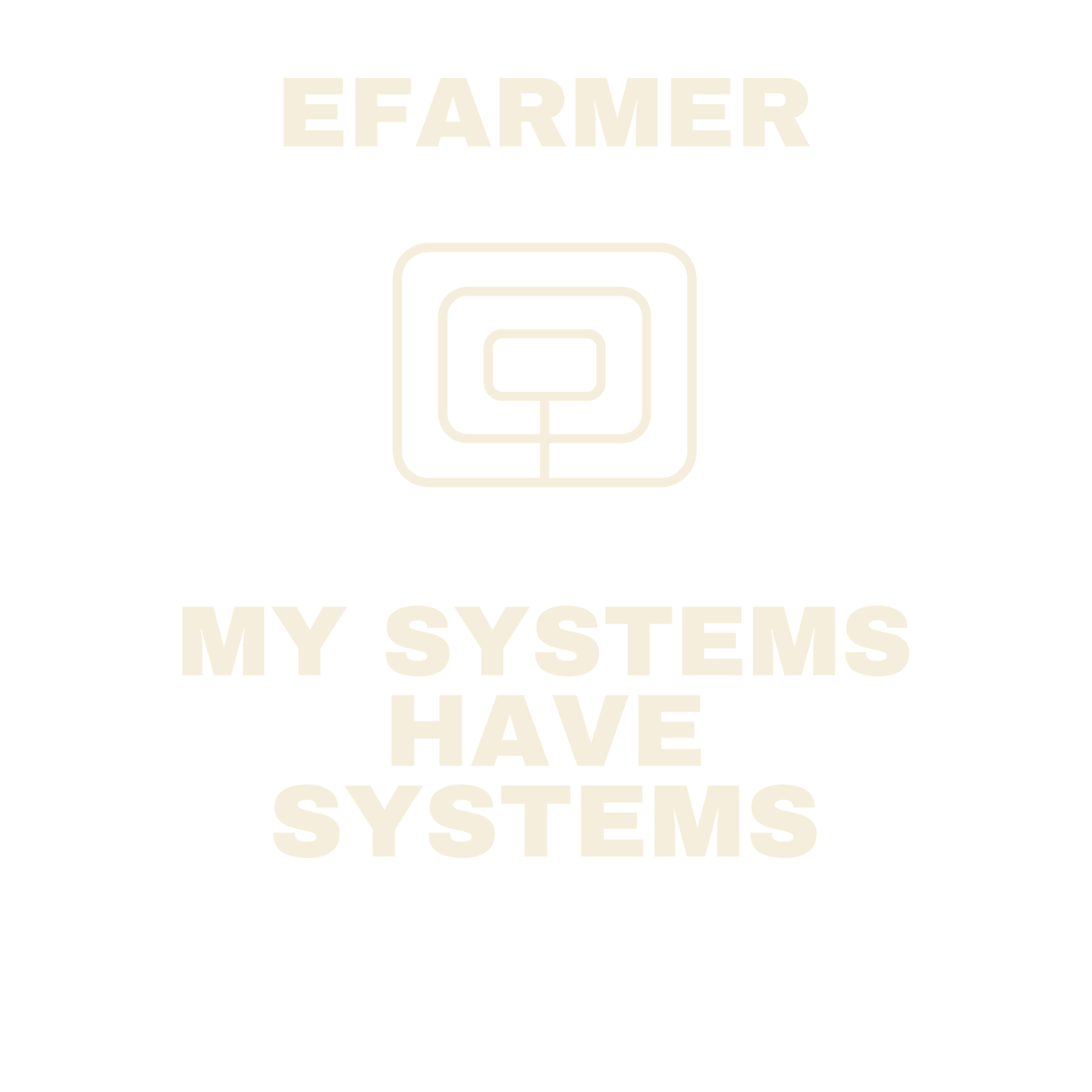 Efarmer — My Systems Have Systems Hoodie — Black, view 3