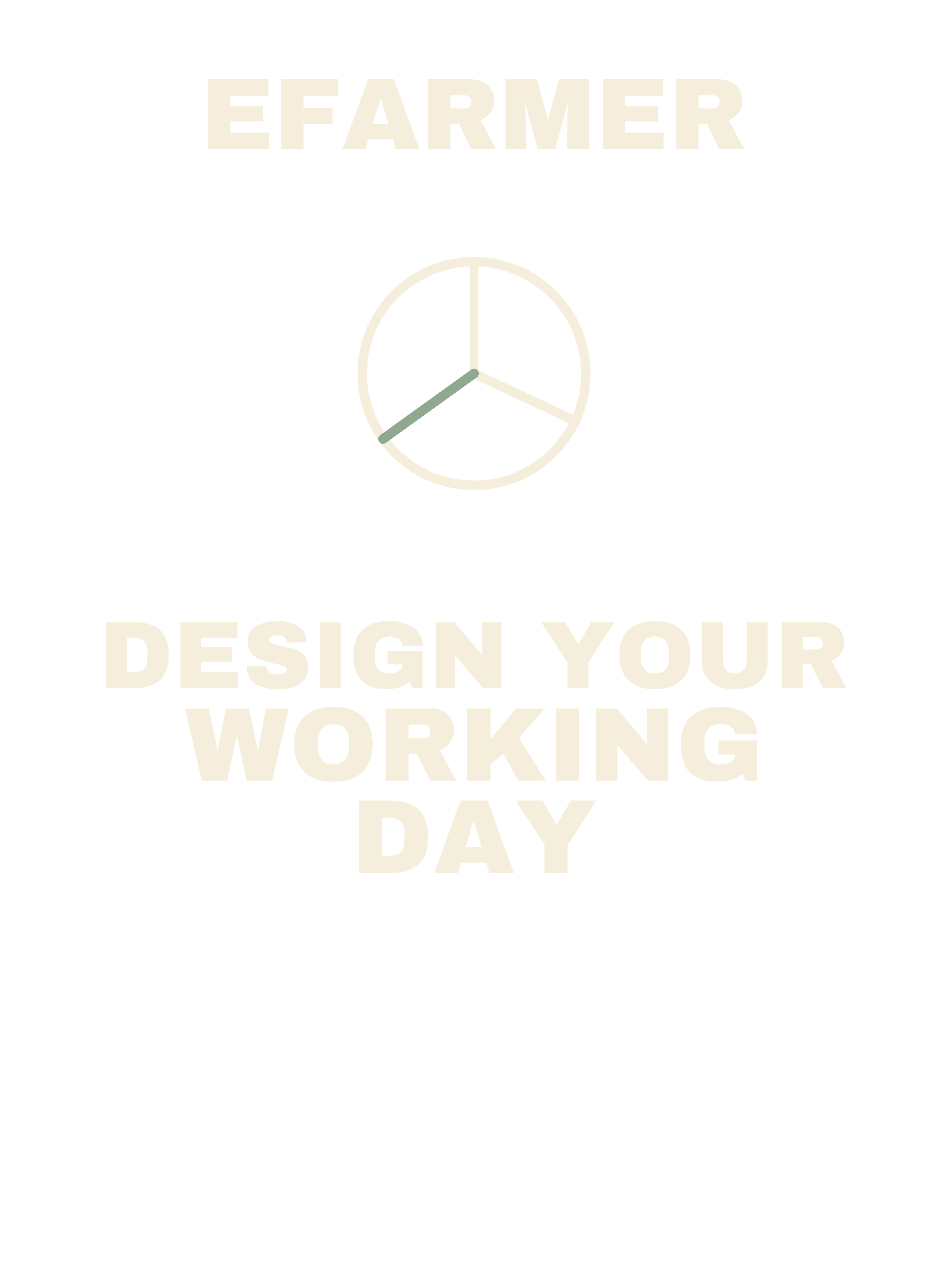 Efarmer — Design Your Working Day Tee — Black, view 3