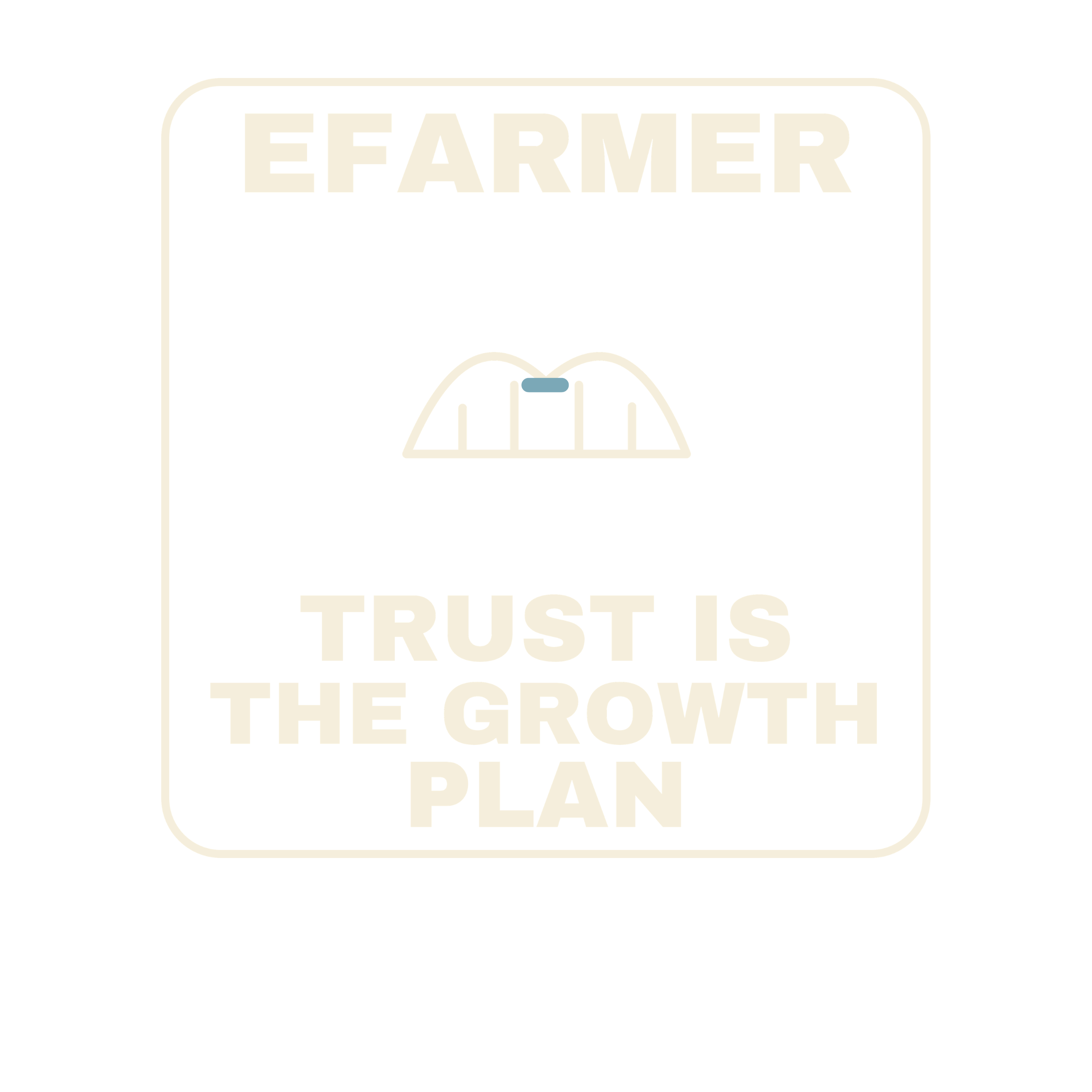 Efarmer — Trust Is the Growth Plan Hoodie — Black, view 3