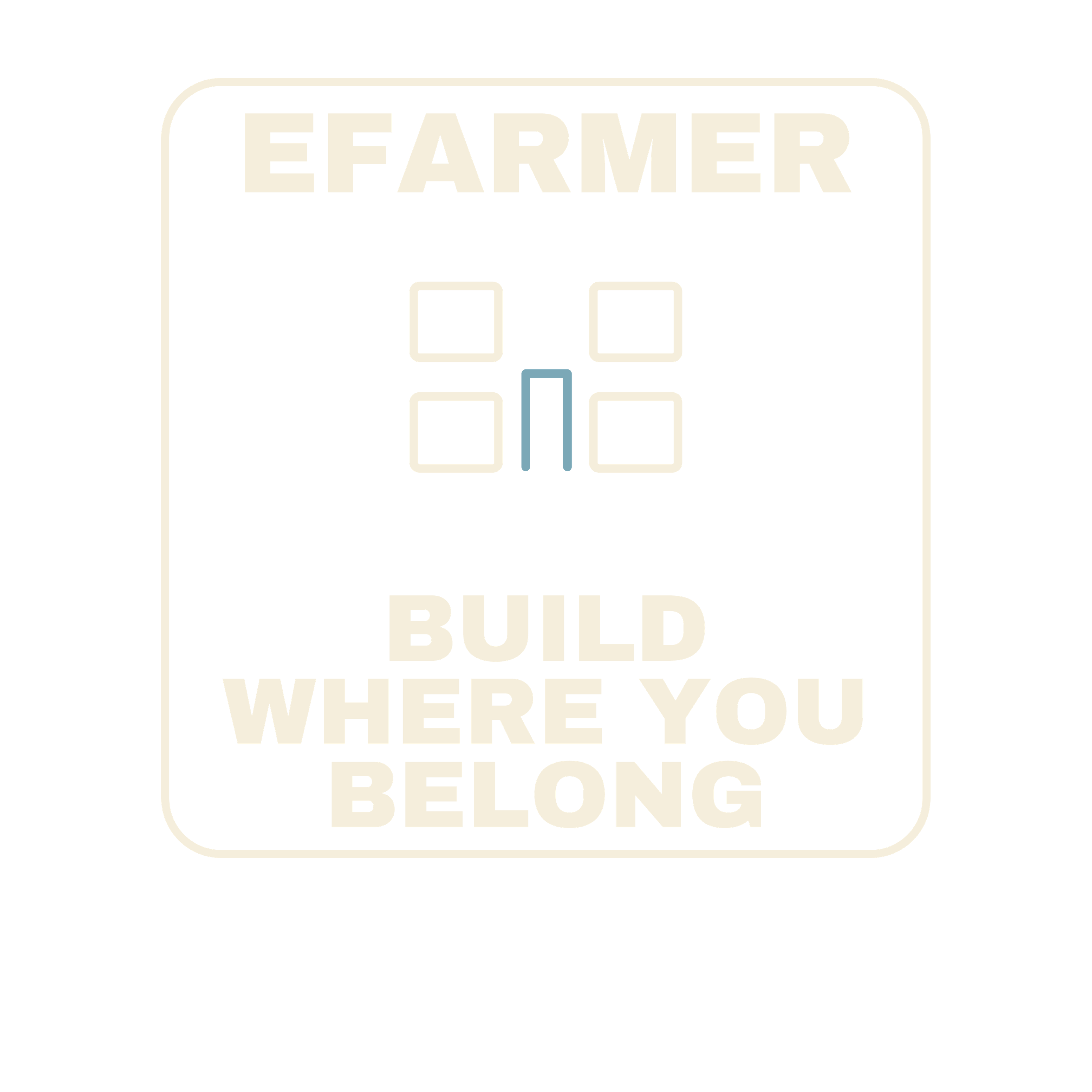 Efarmer — Build Where You Belong Hoodie — Black, view 3