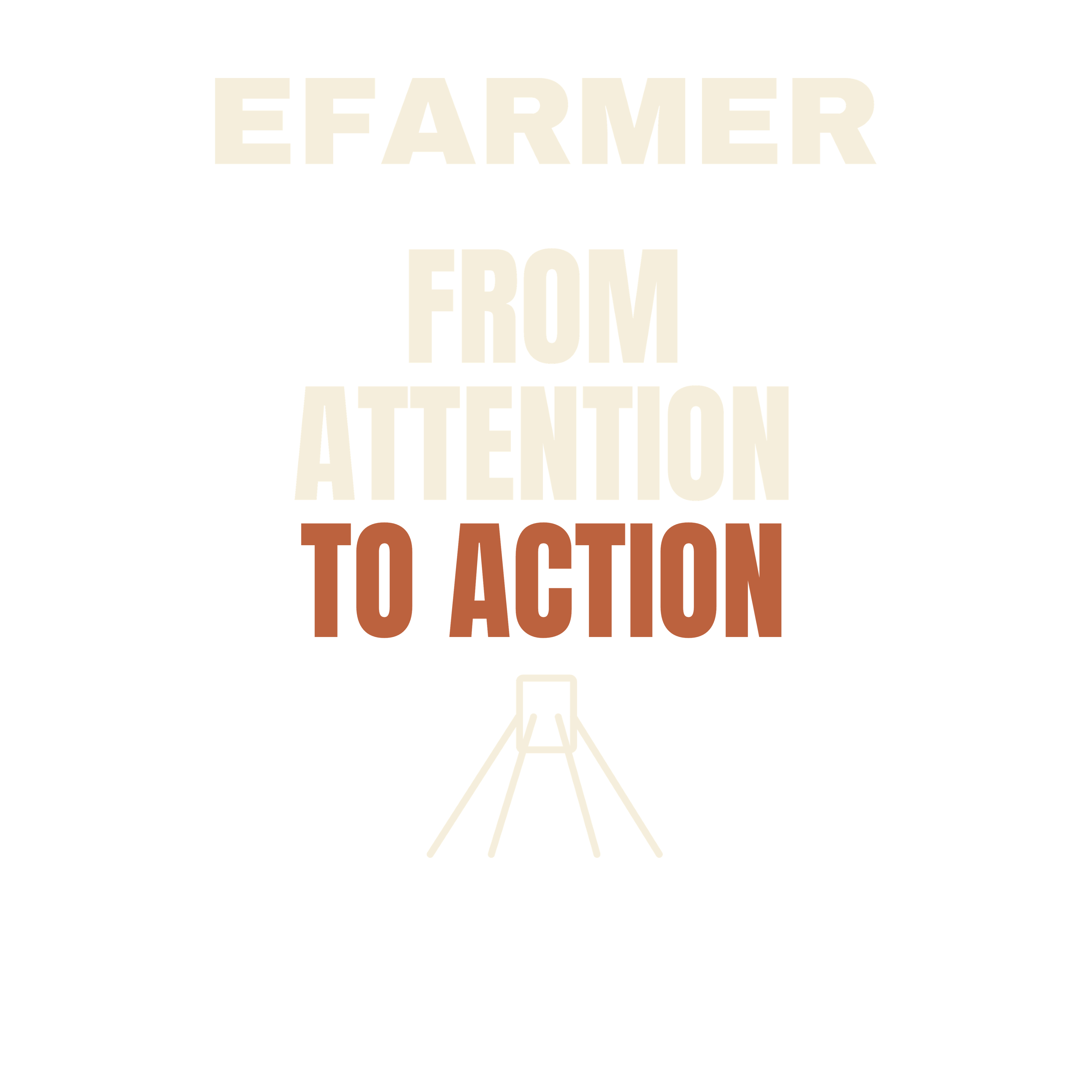 Efarmer — From Attention to Action Hoodie — Sand, view 3