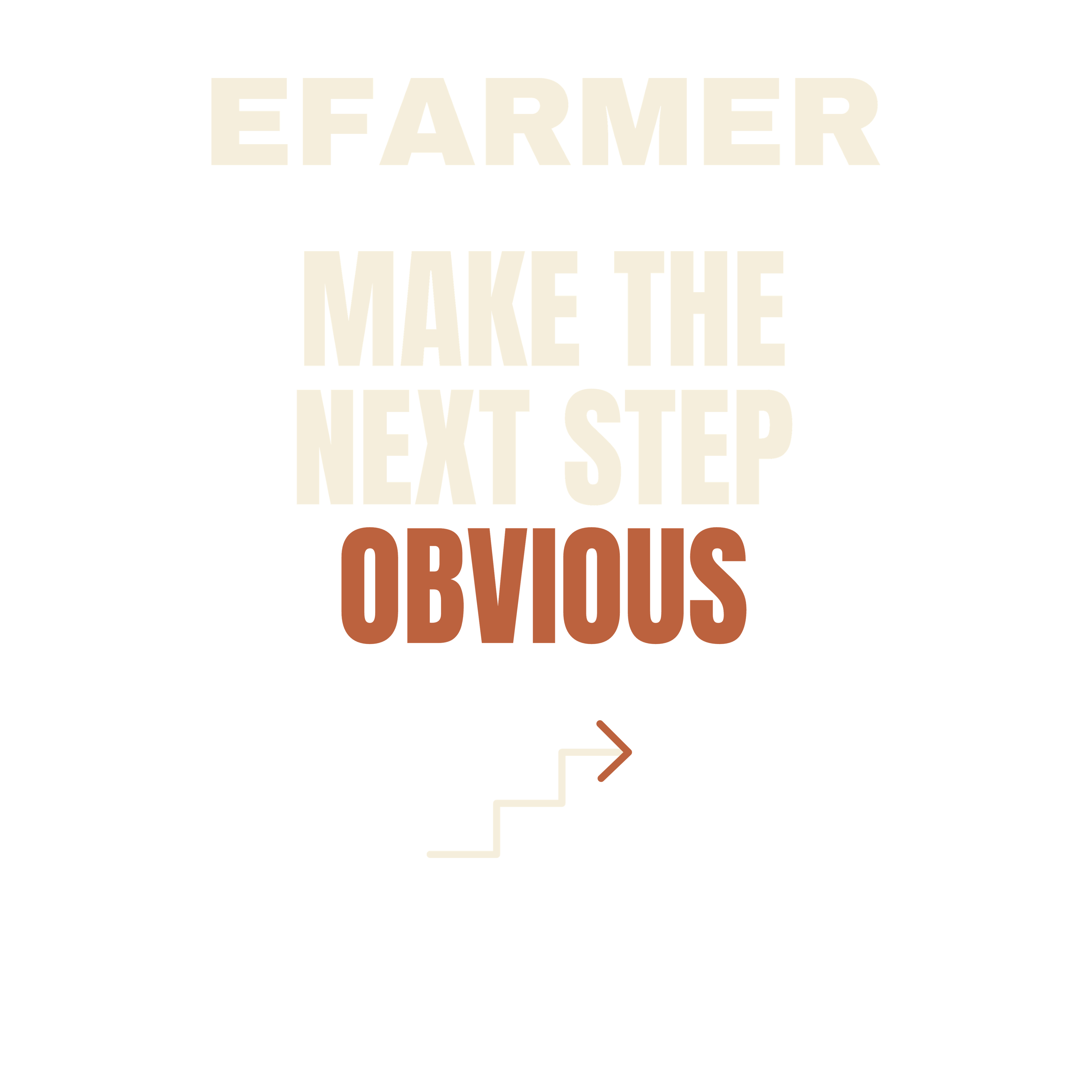 Efarmer — Make the Next Step Obvious Hoodie — Black, view 3