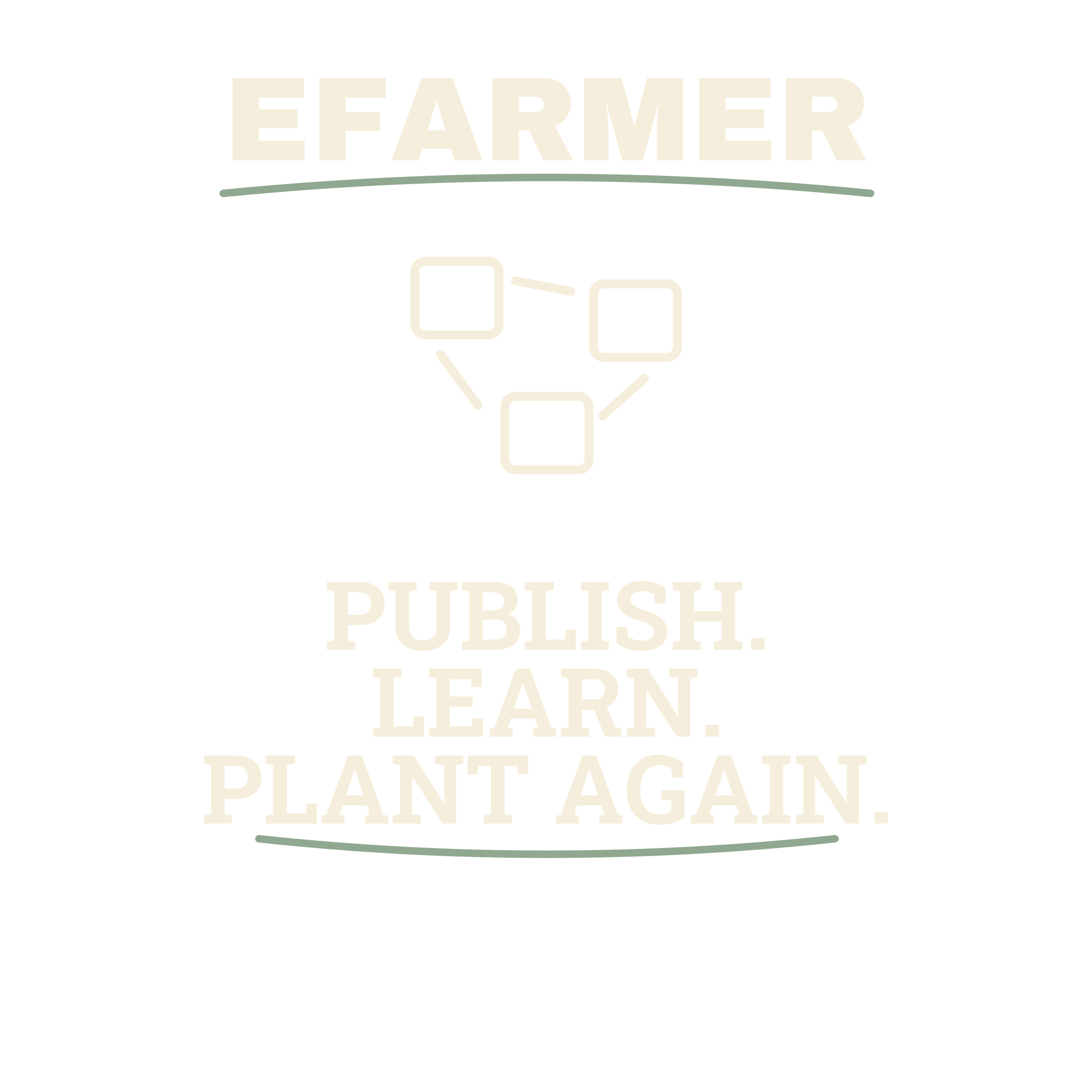 Efarmer — Publish. Learn. Plant Again. Hoodie — Black, view 3