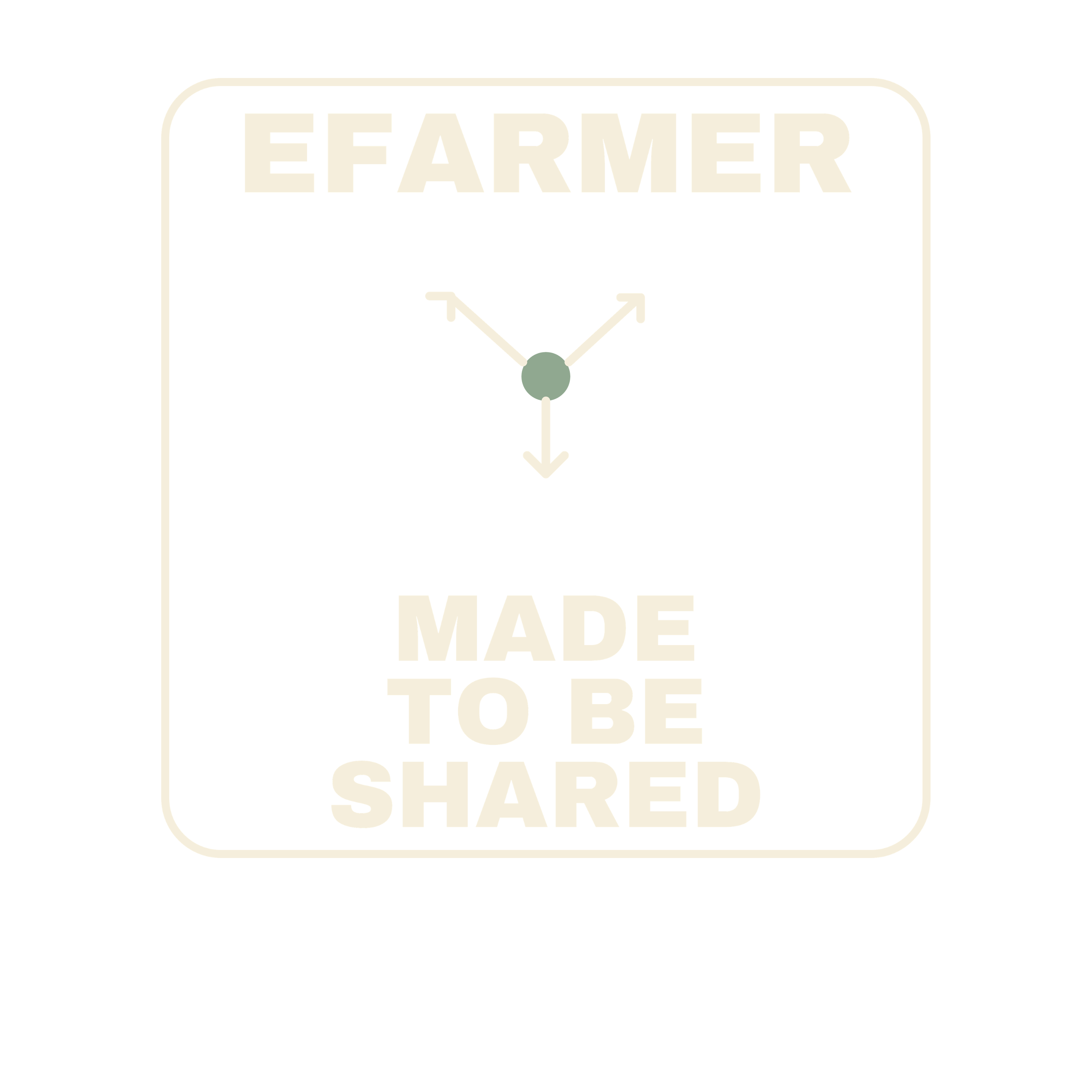 Efarmer — Made to Be Shared Hoodie — Black, view 3