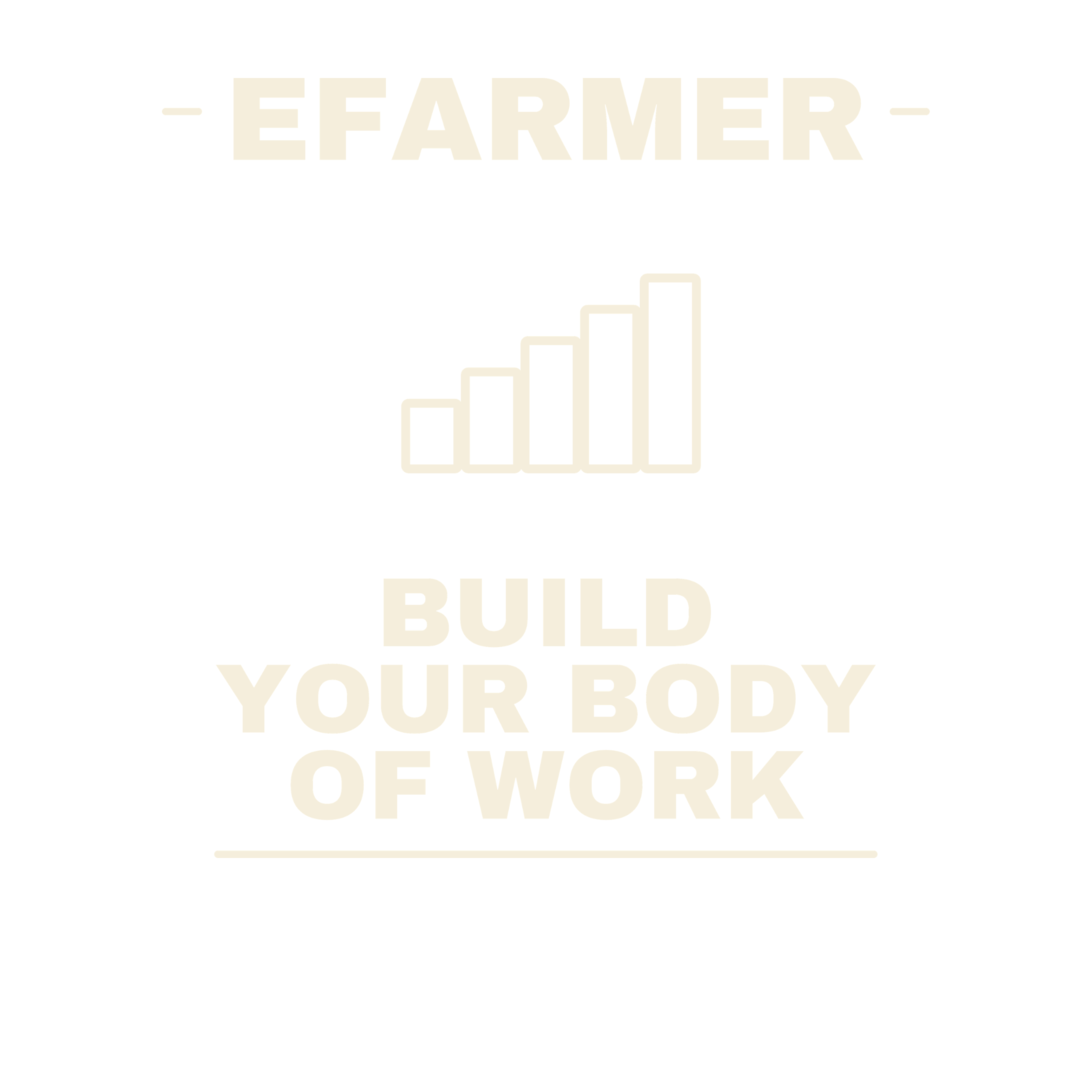 Efarmer — Build Your Body of Work Hoodie — Black, view 3
