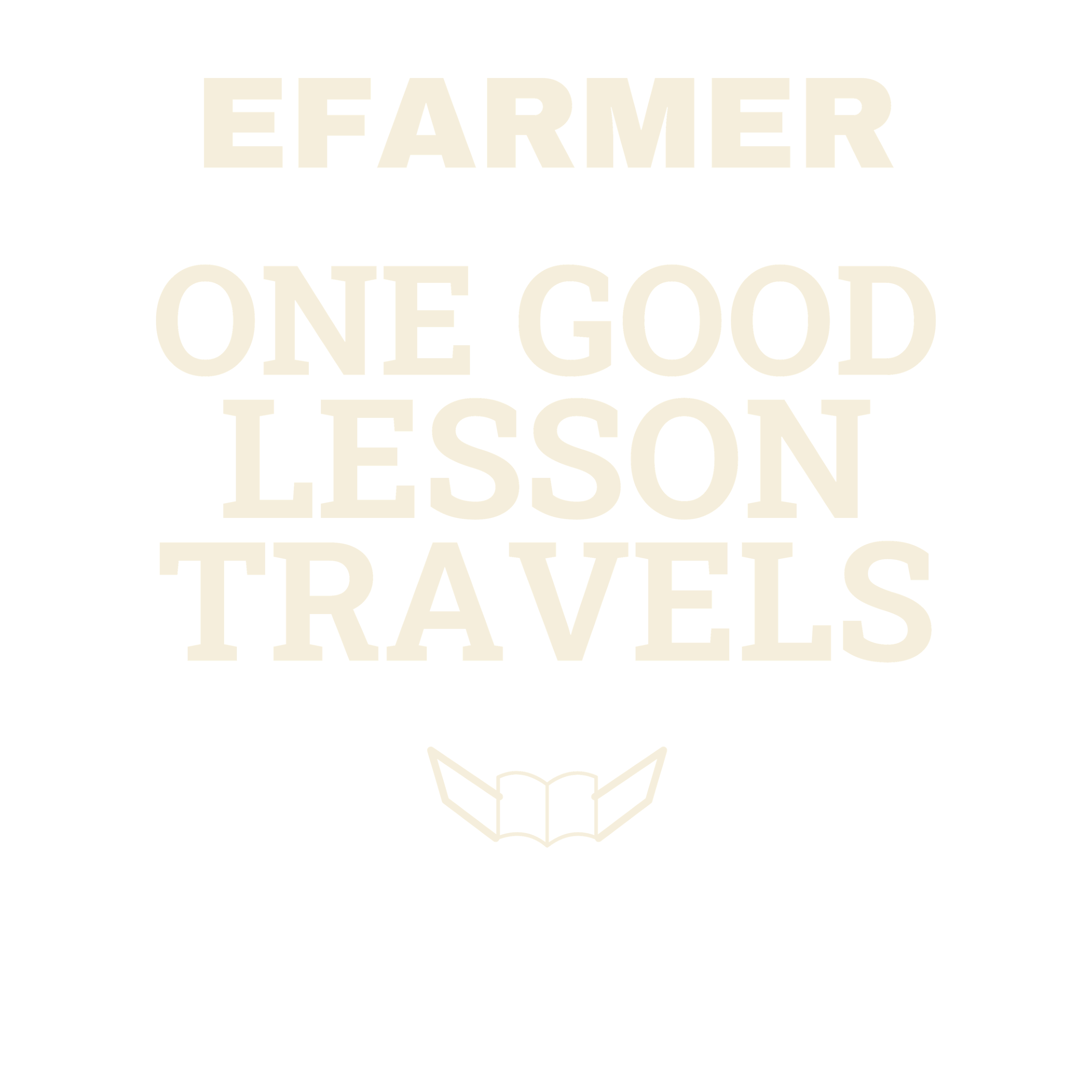 Efarmer — One Good Lesson Travels Hoodie — Black, view 3