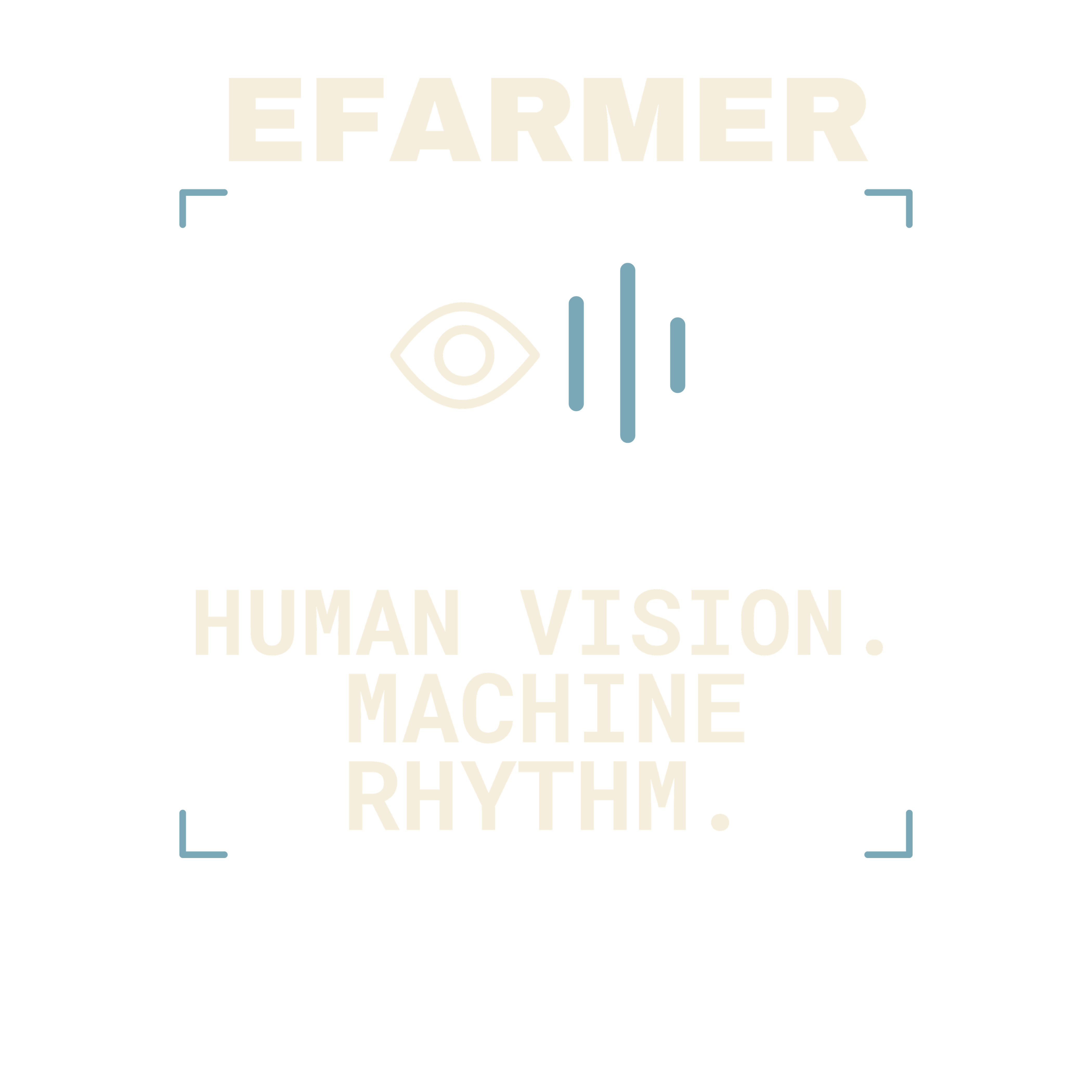 Efarmer — Human Vision. Machine Rhythm. Hoodie — Black, view 3