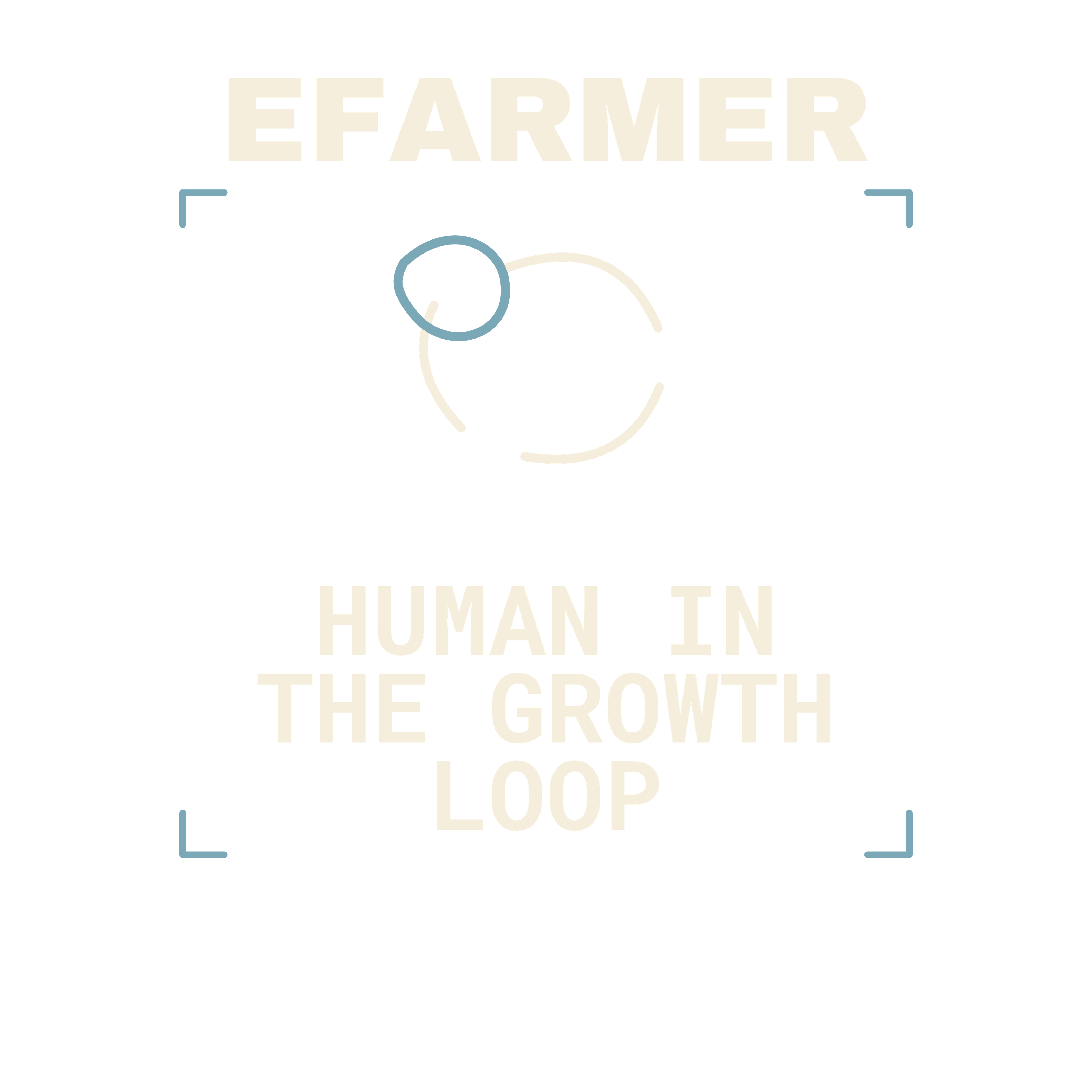 Efarmer — Human in the Growth Loop Hoodie — Black, view 3