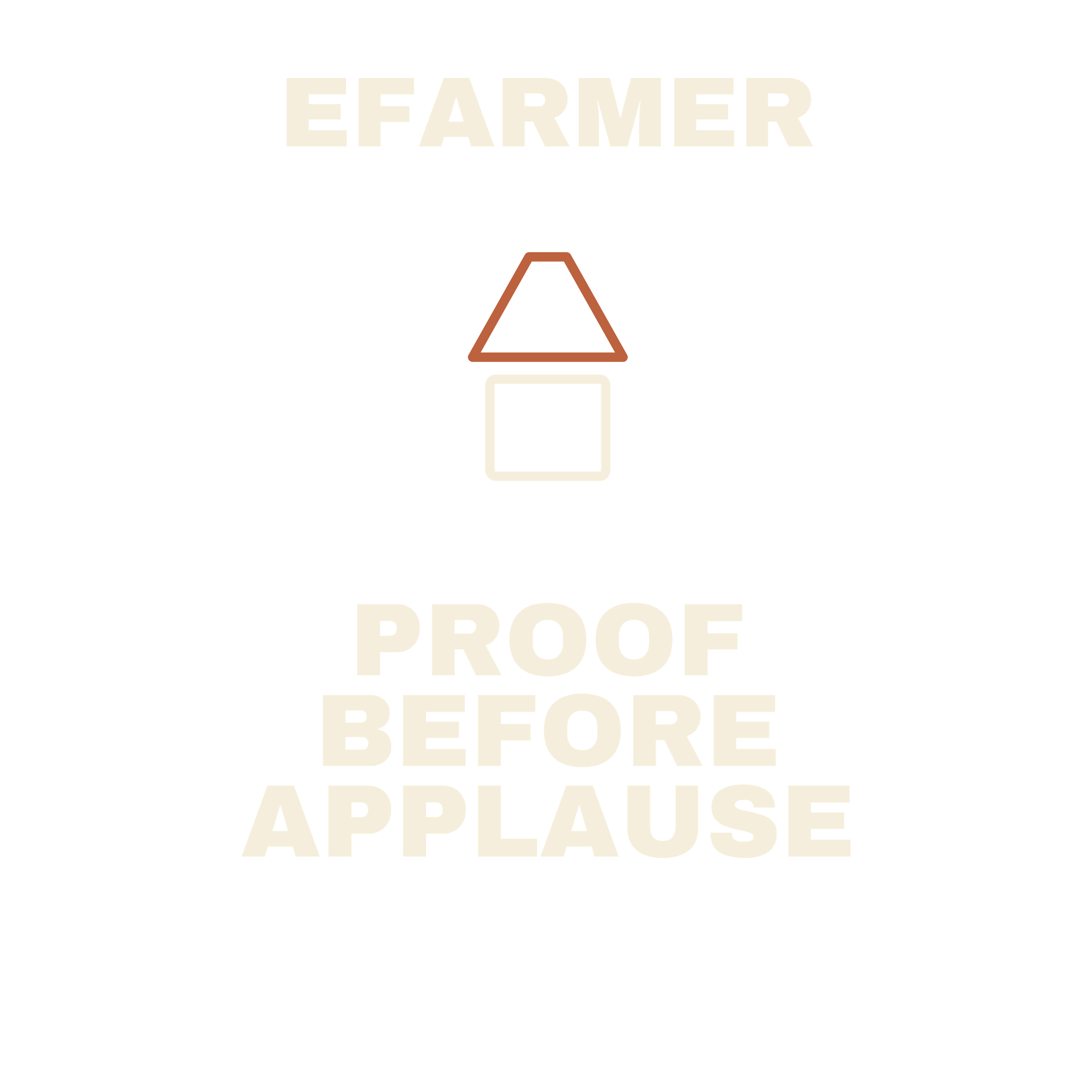 Efarmer — Proof Before Applause Hoodie — Black, view 3