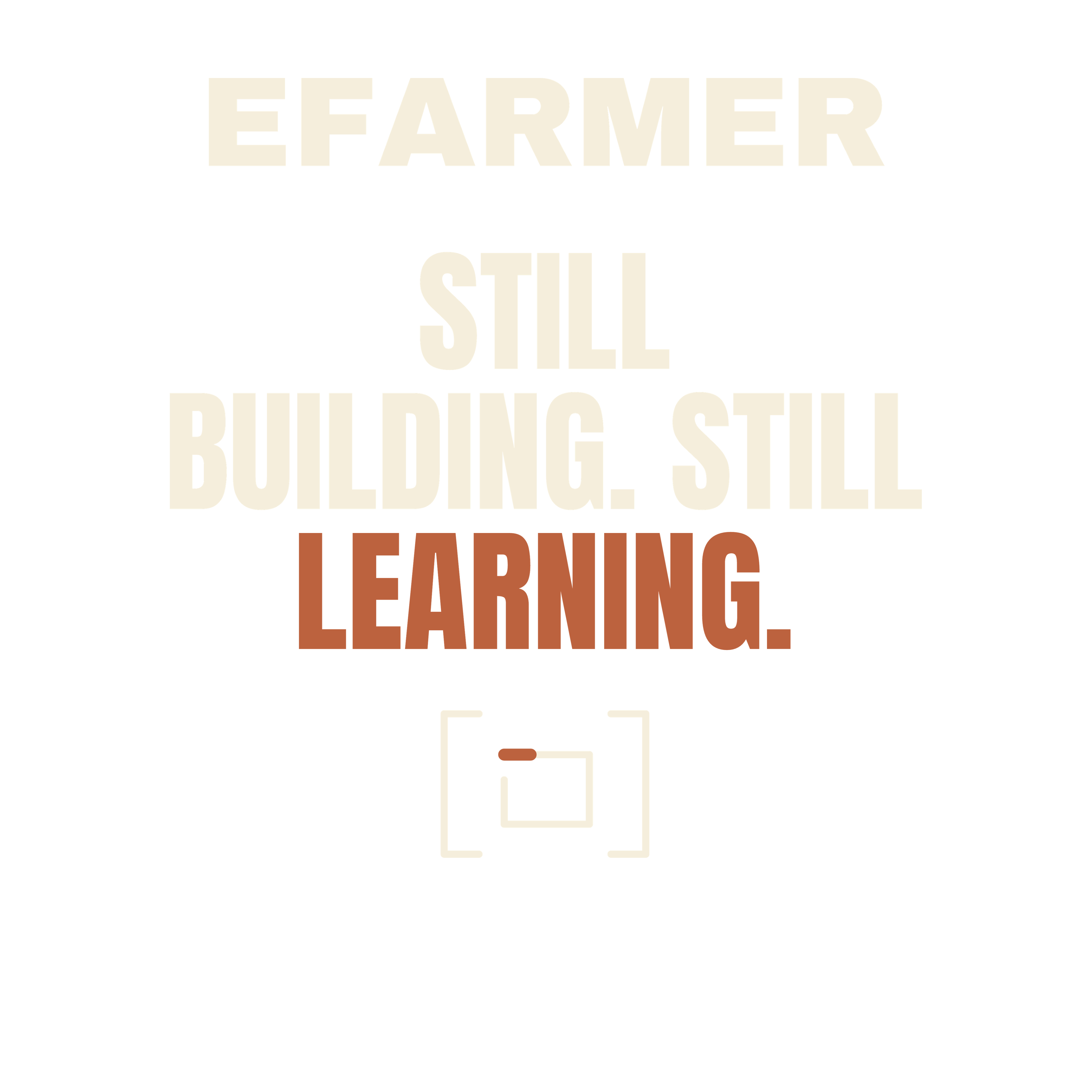 Efarmer — Still Building. Still Learning. Hoodie — Black, view 3