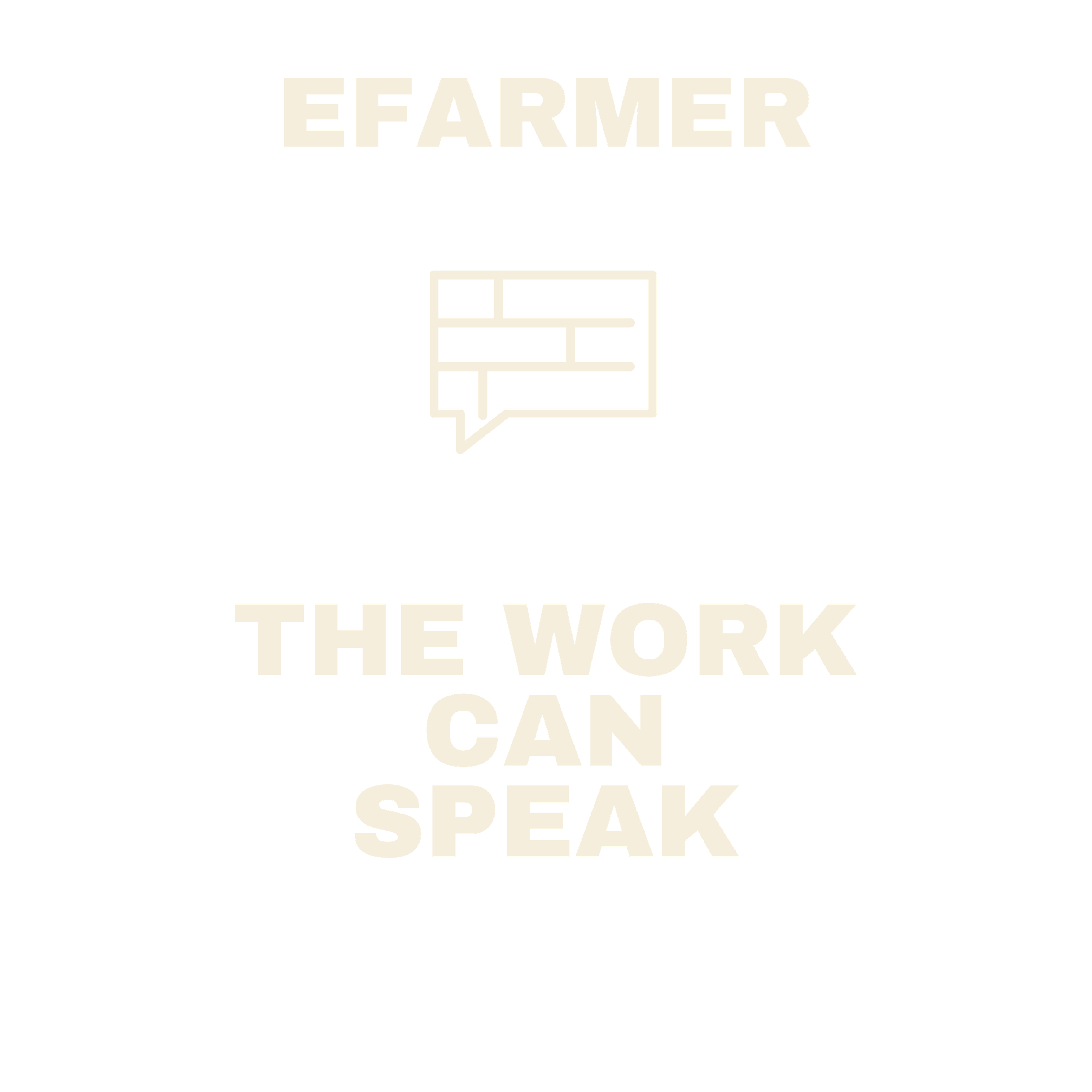 Efarmer — The Work Can Speak Hoodie — Black, view 3