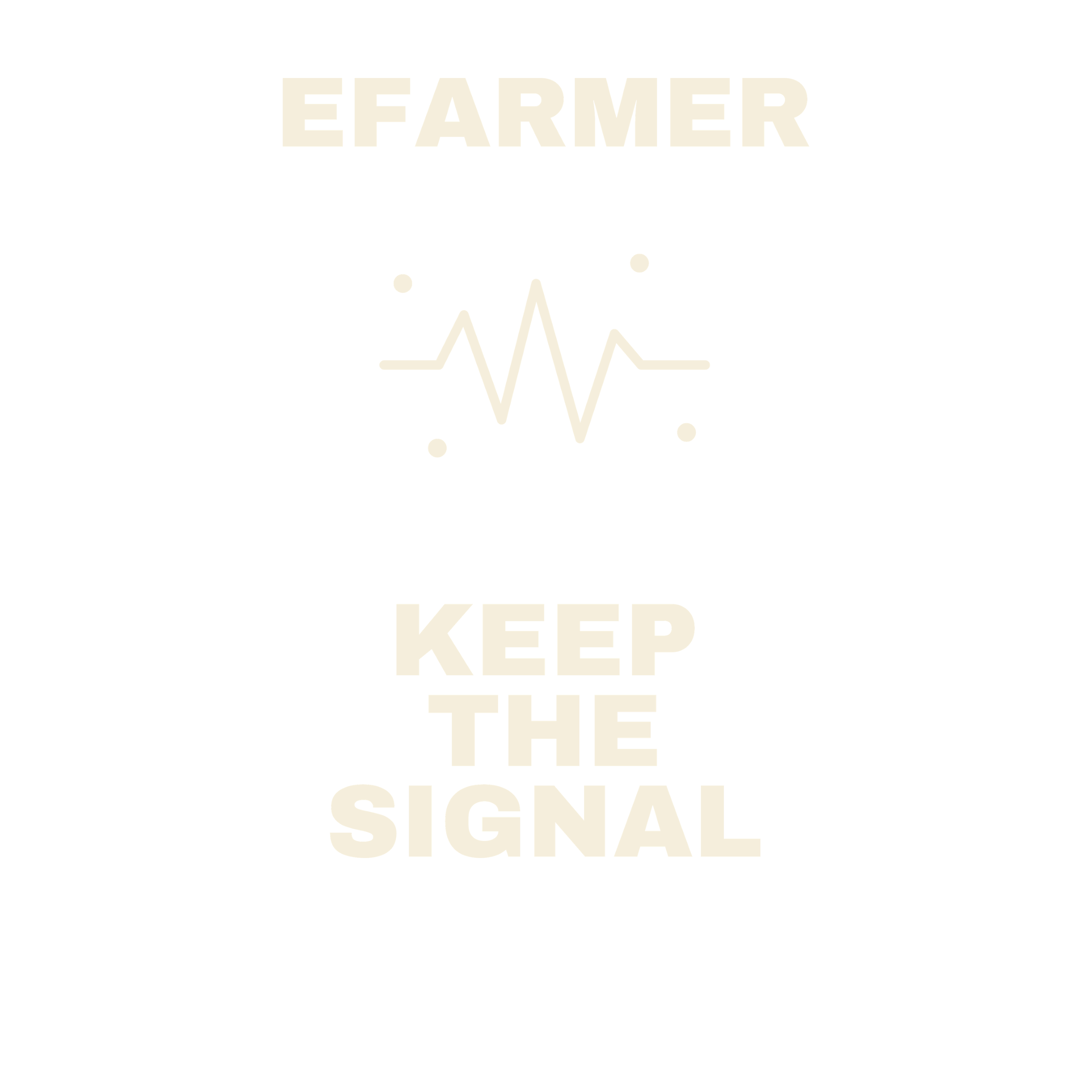 Efarmer — Keep the Signal Hoodie — Black, view 3