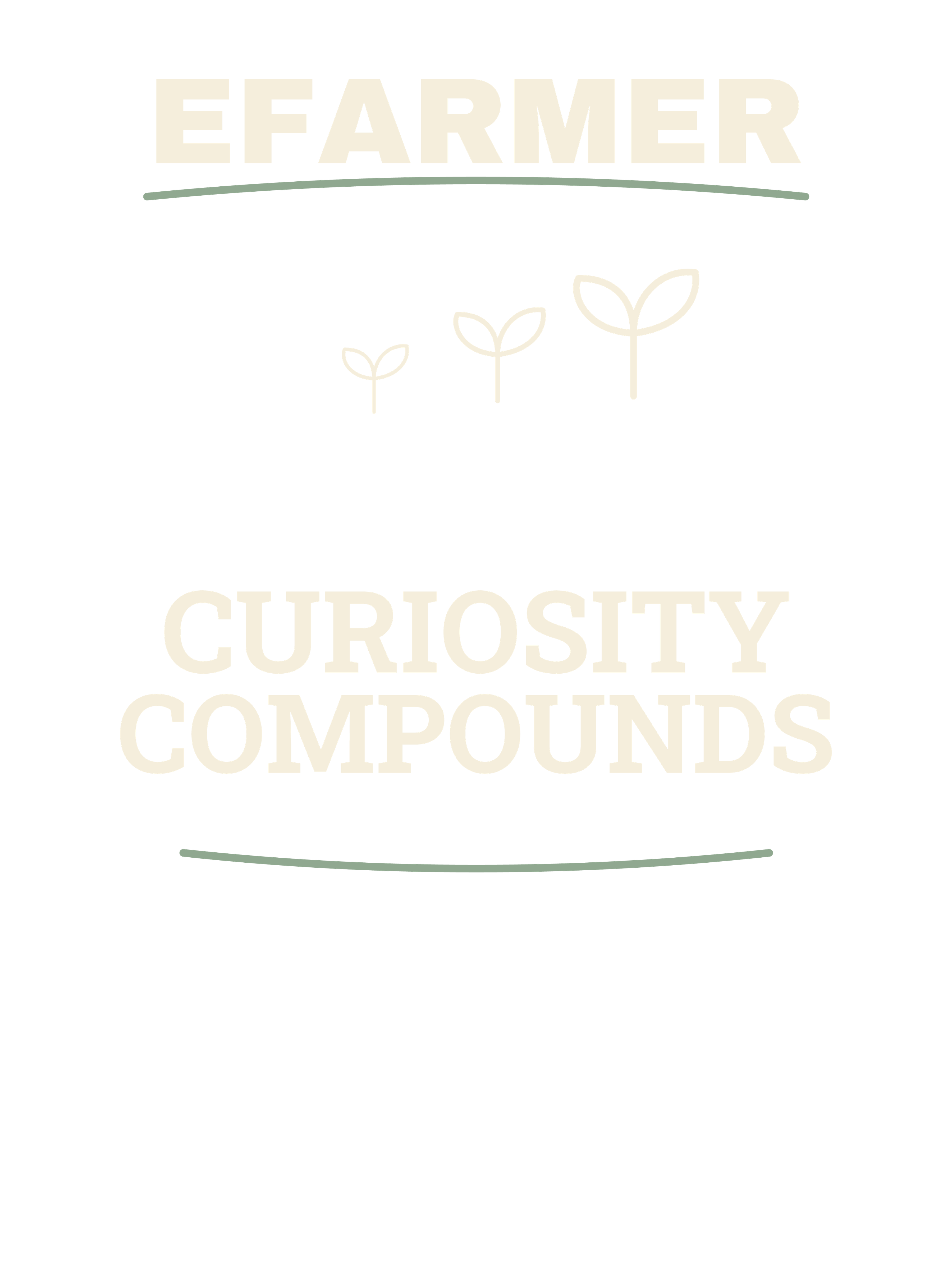 Efarmer — Curiosity Compounds Tee — Black, view 3