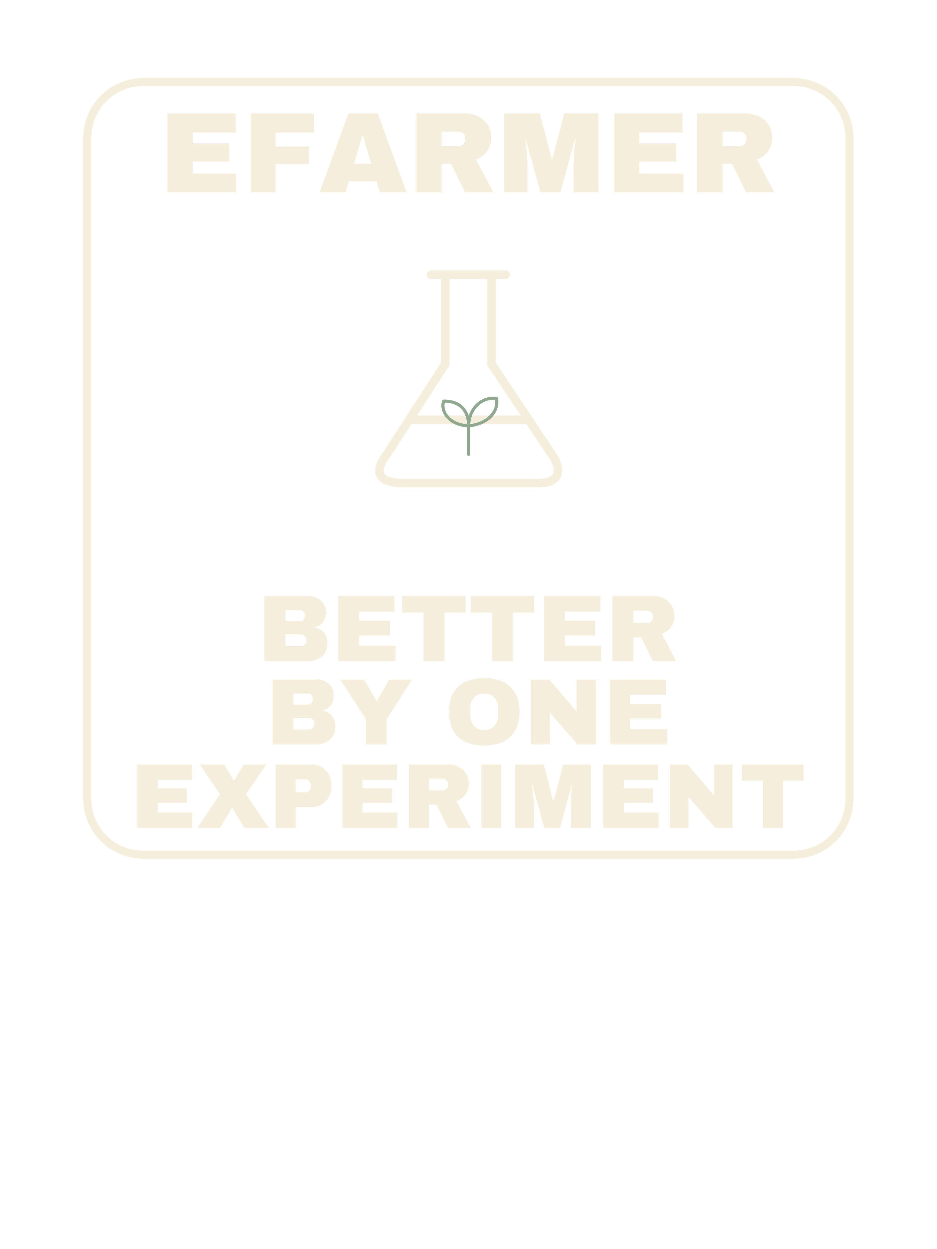 Efarmer — Better by One Experiment Tee — Black, view 3