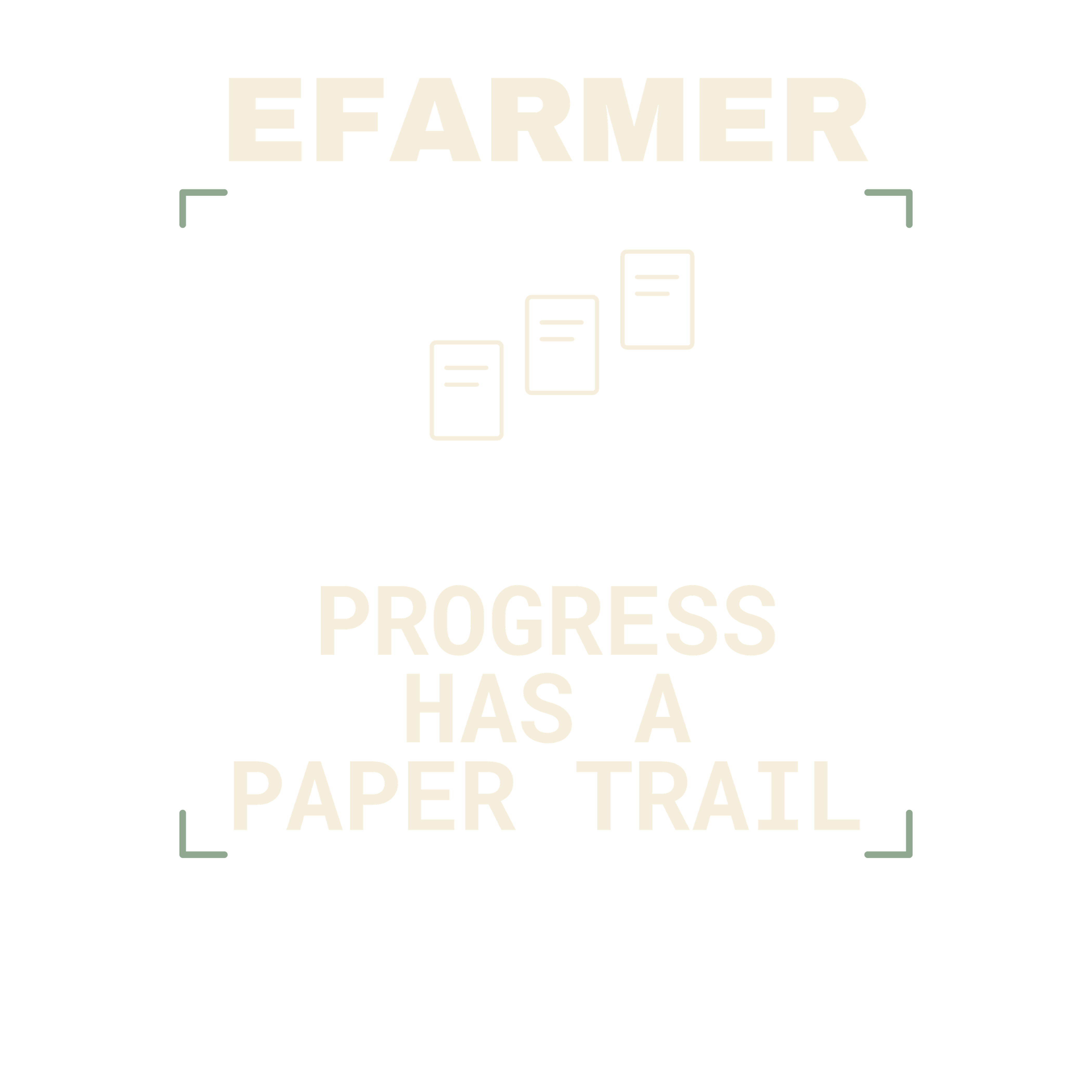Efarmer — Progress Has a Paper Trail Hoodie — Black, view 3