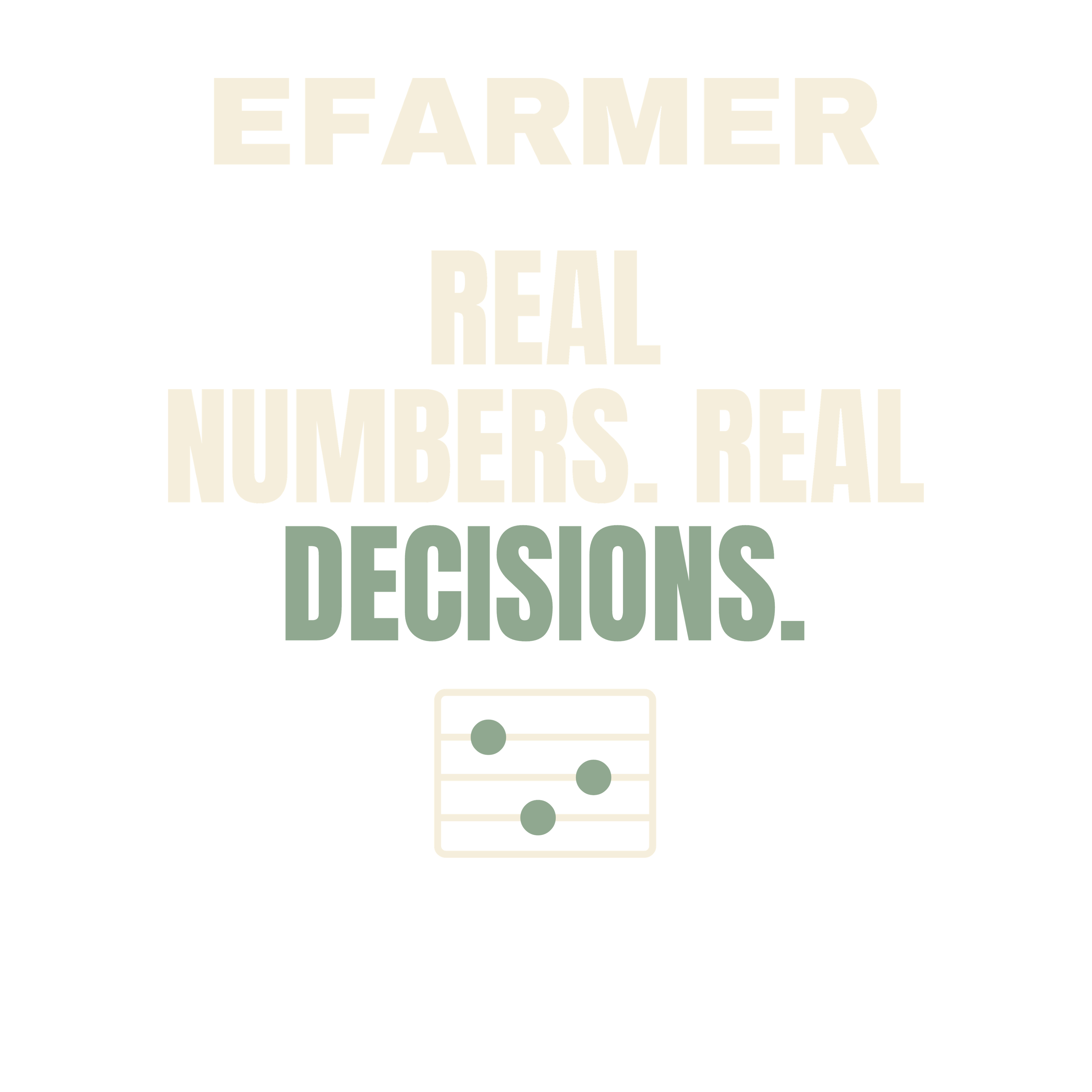 Efarmer — Real Numbers. Real Decisions. Hoodie — Black, view 3