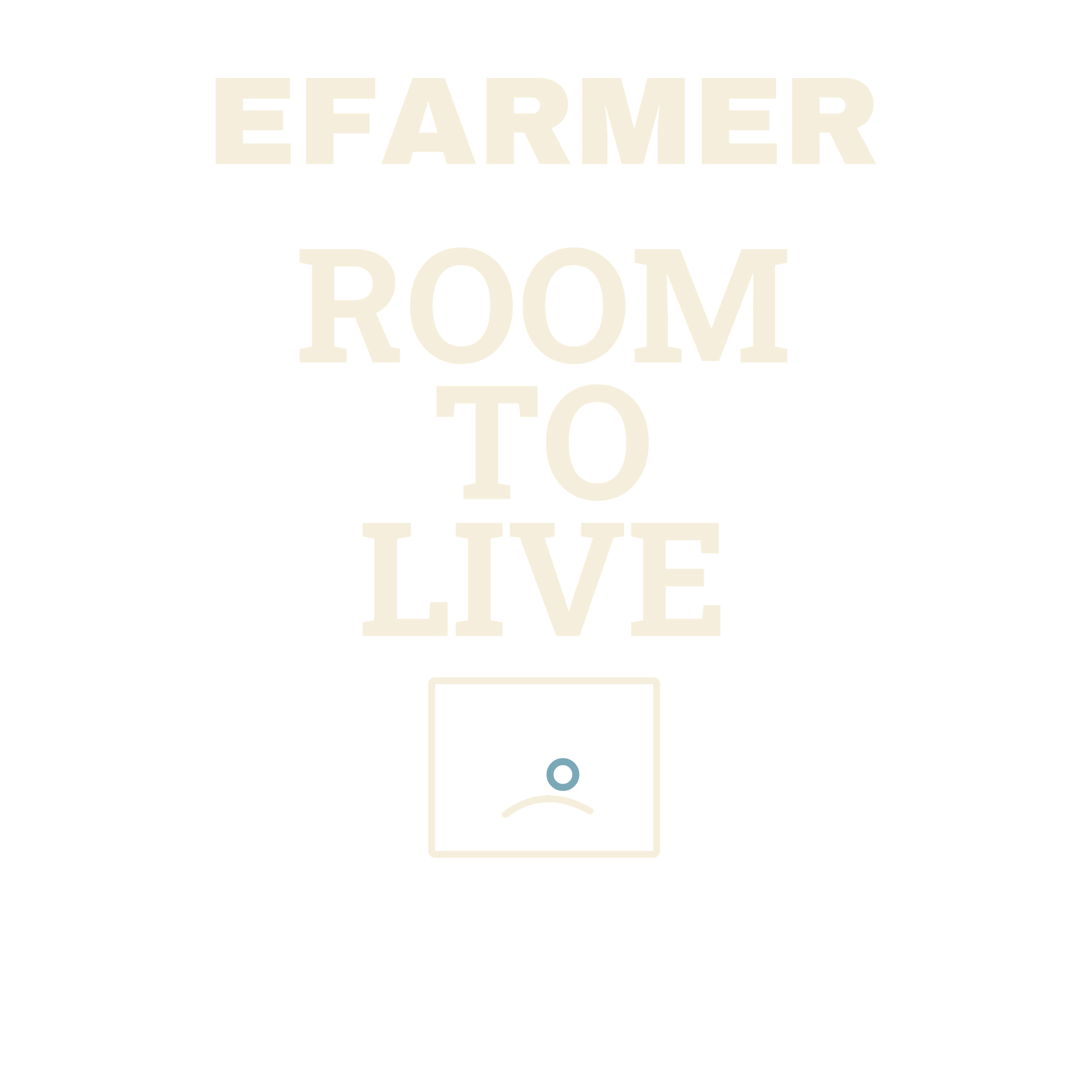 Efarmer — Room to Live Hoodie — Black, view 3