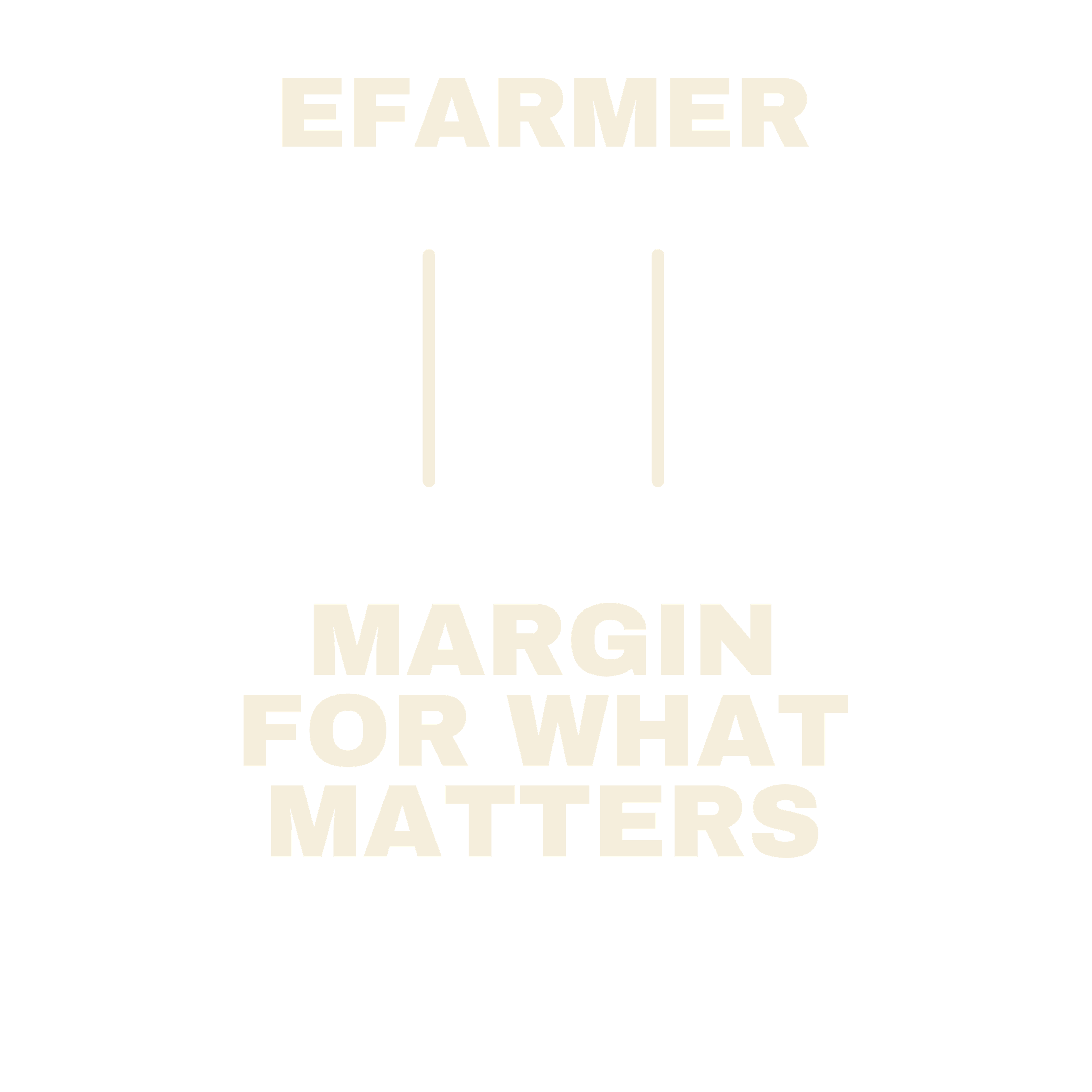 Efarmer — Margin for What Matters Hoodie — Black, view 3
