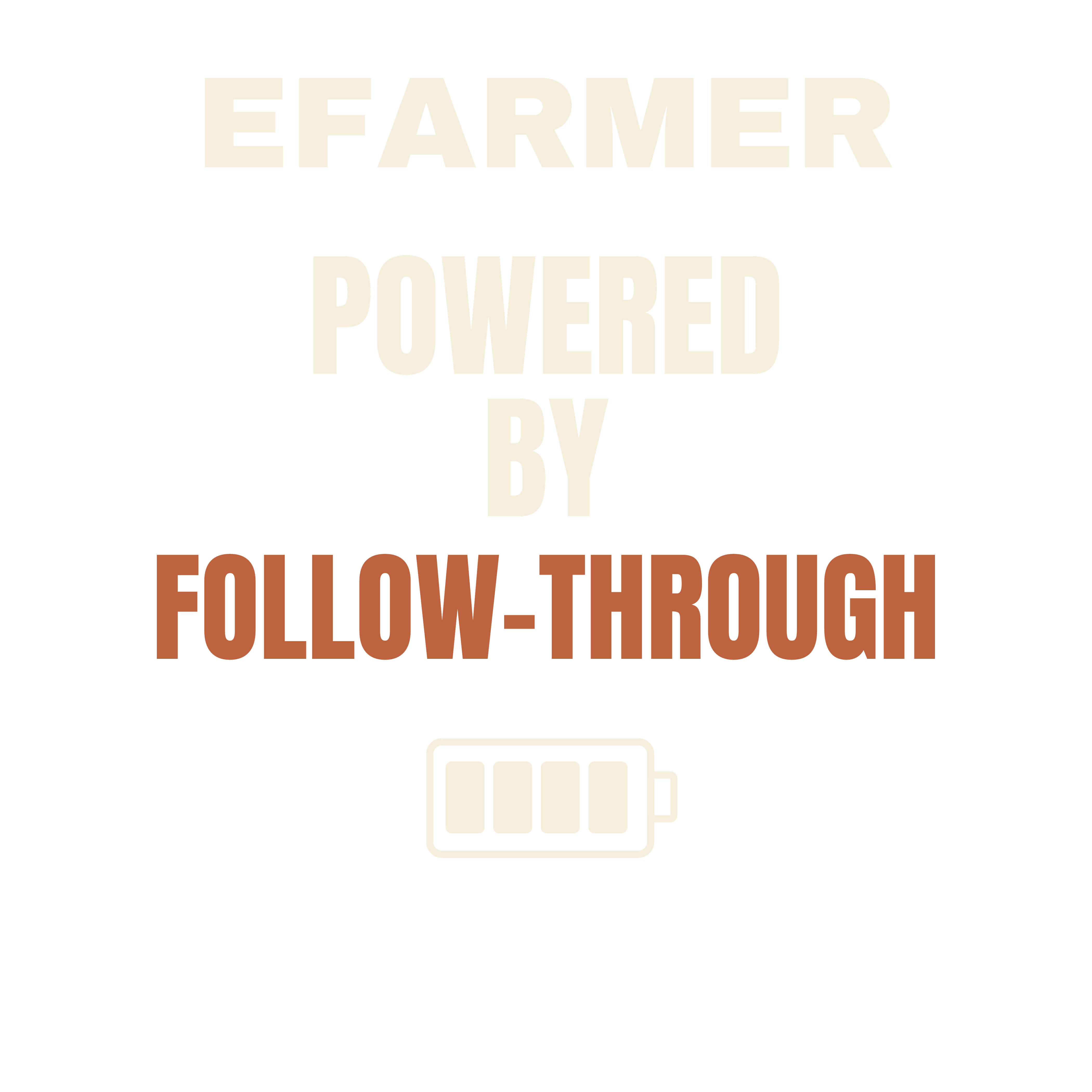 Efarmer — Powered by Follow-Through Hoodie — Black, view 3