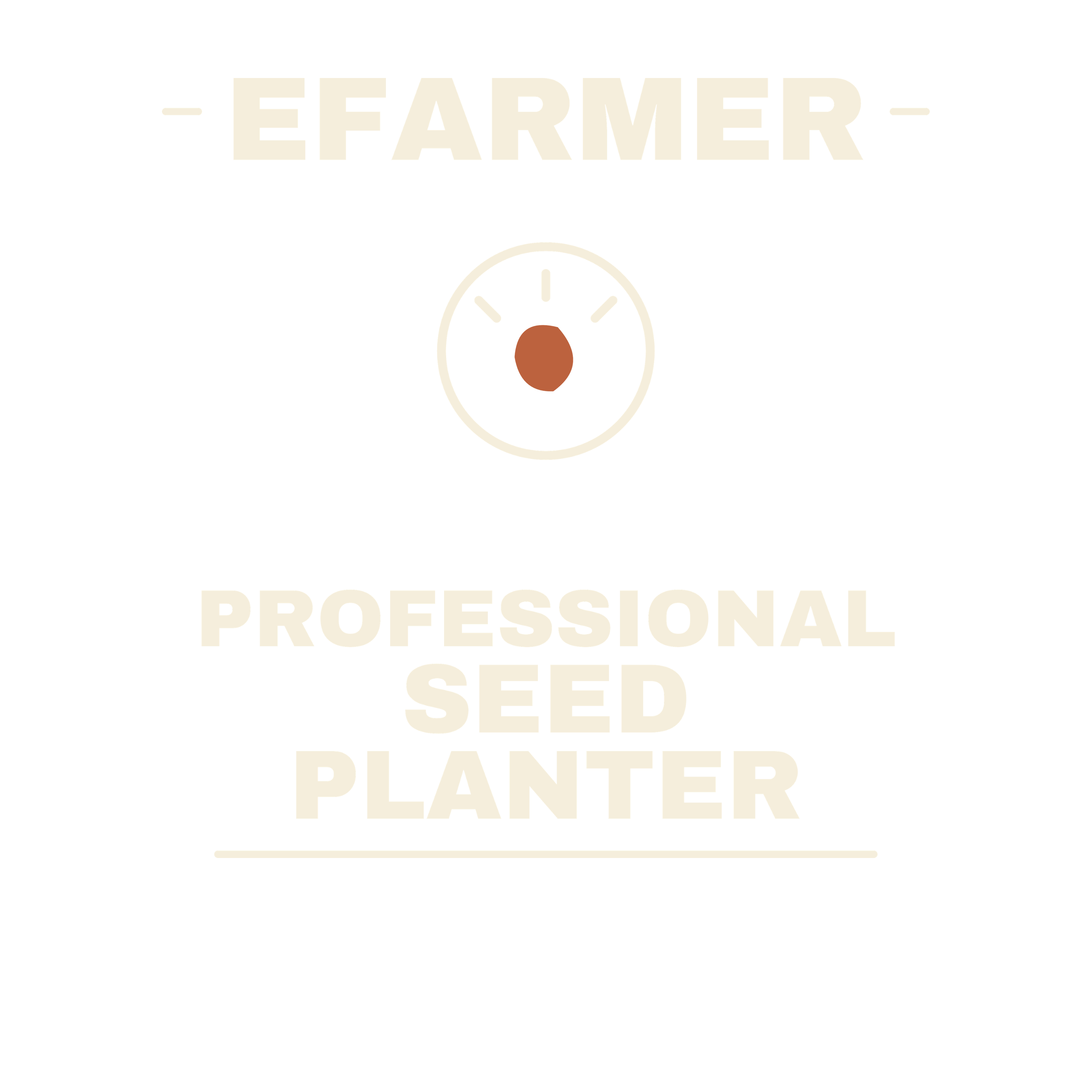 Efarmer — Professional Seed Planter Hoodie — Black, view 3