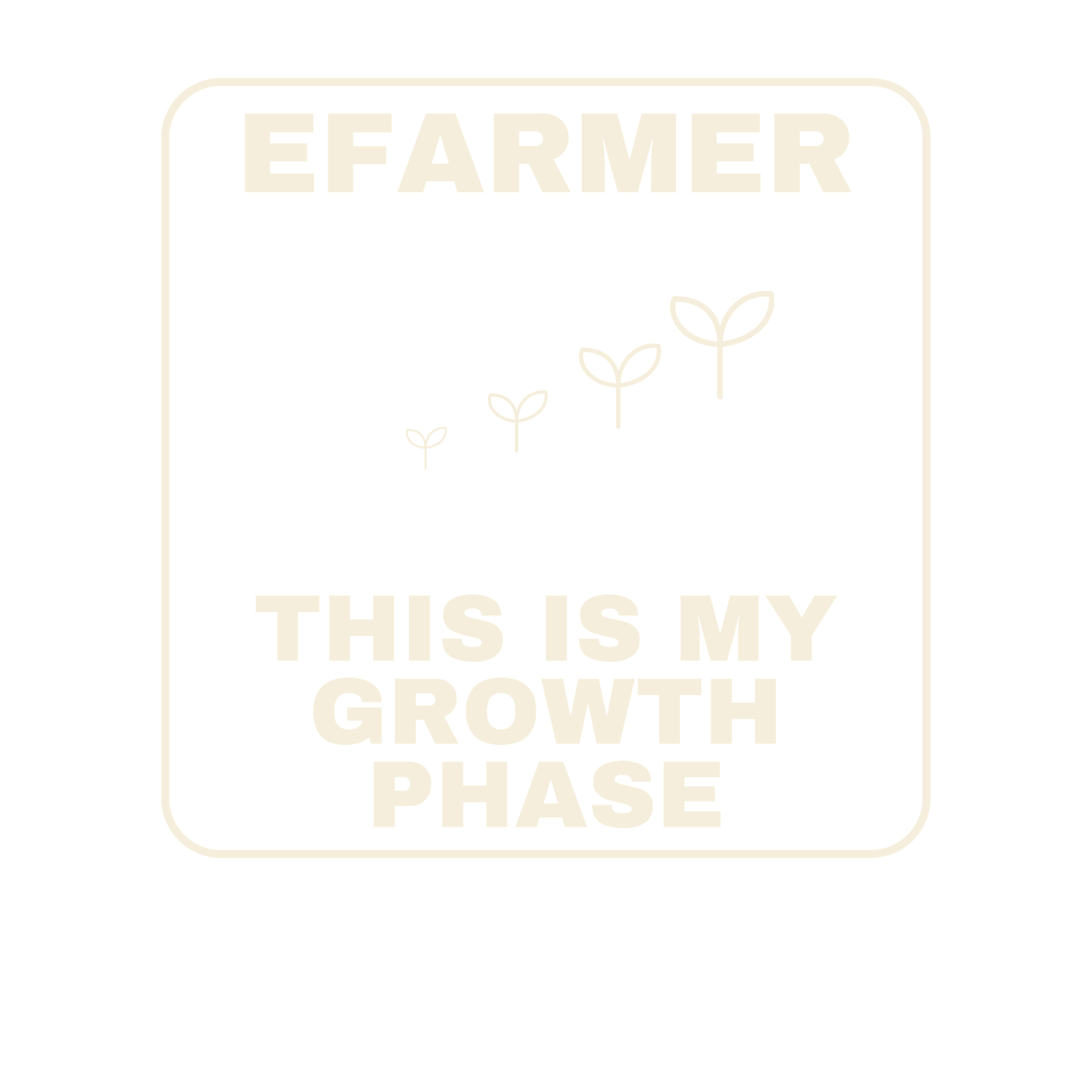 Efarmer — This Is My Growth Phase Hoodie — Black, view 3