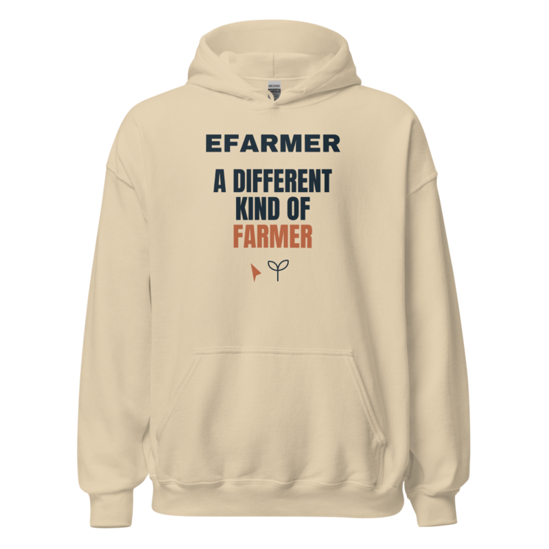 Efarmer — A Different Kind of Farmer Hoodie — Black, view 2