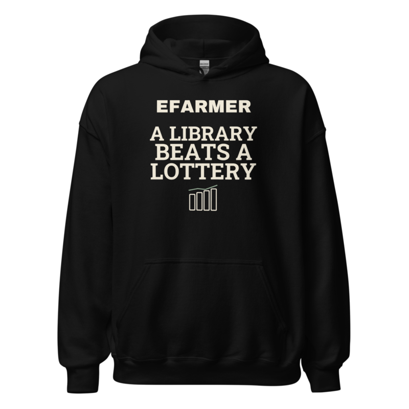 Efarmer — A Library Beats a Lottery Hoodie
