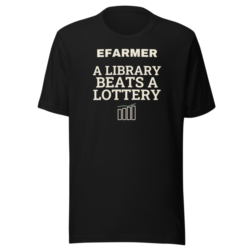 Efarmer — A Library Beats a Lottery Tee
