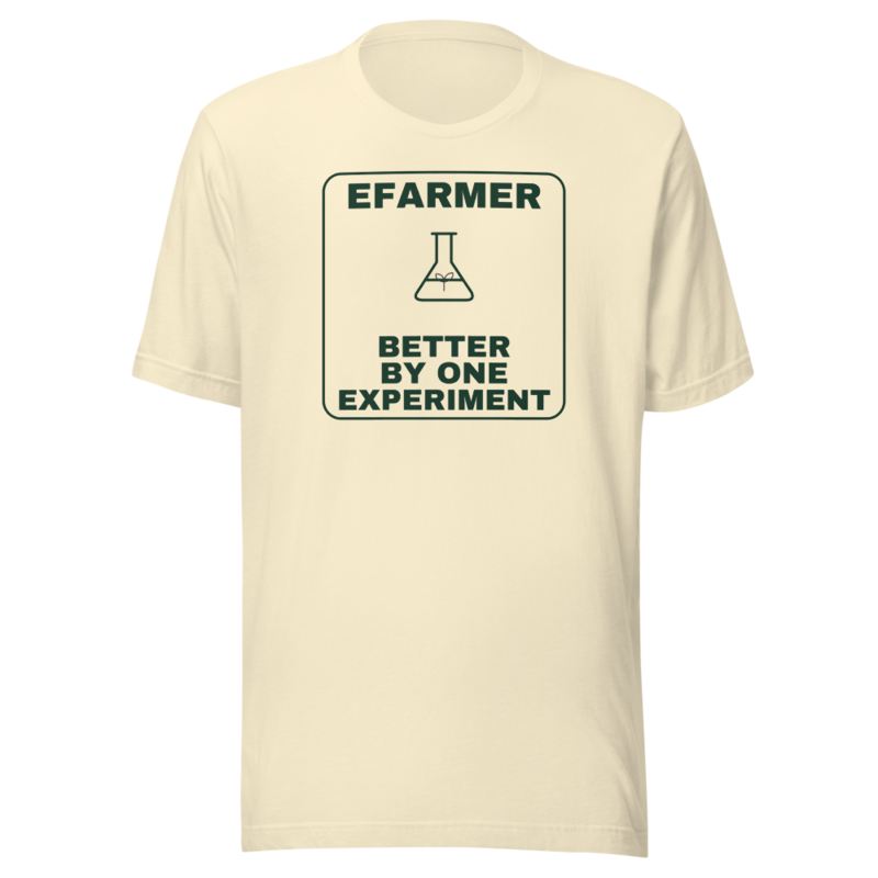 Efarmer — Better by One Experiment Tee — Black, view 2