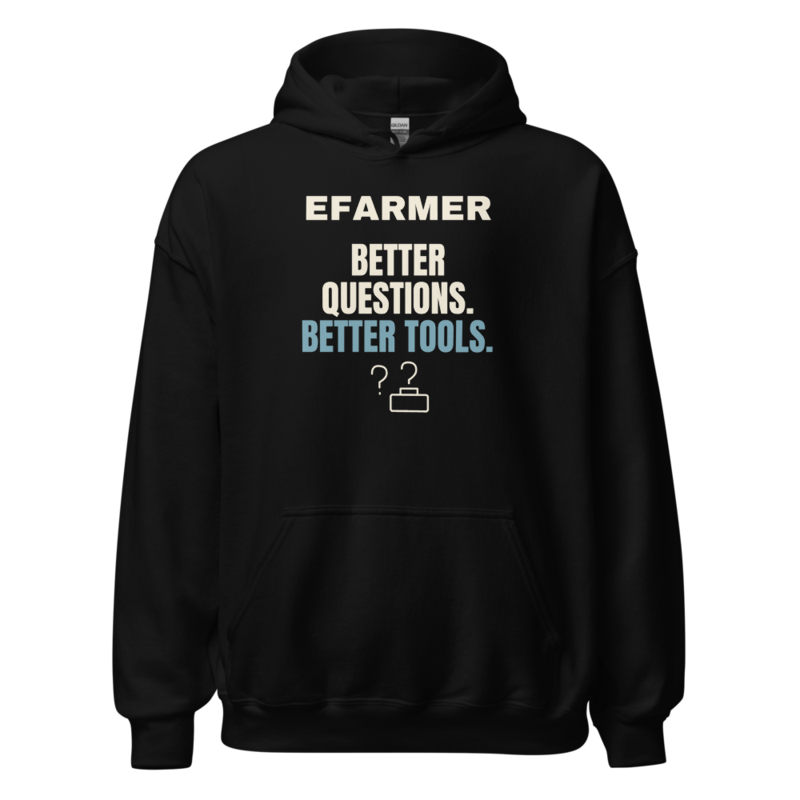Efarmer — Better Questions. Better Tools. Hoodie