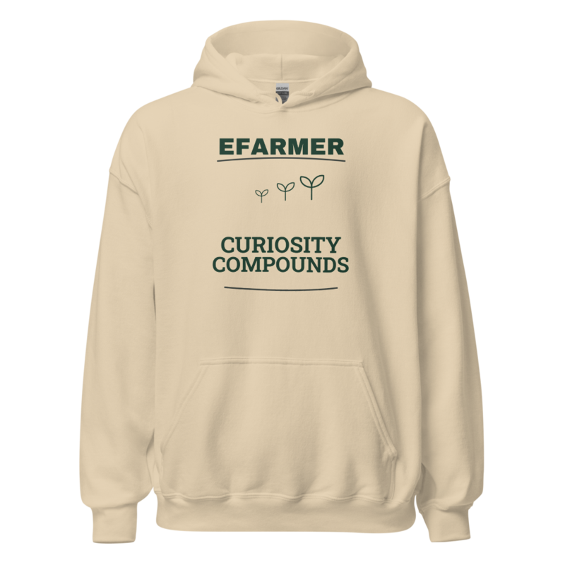Efarmer — Curiosity Compounds Hoodie — Black, view 2