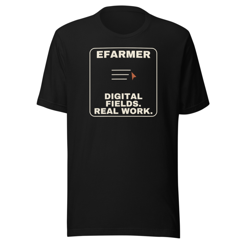 Efarmer — Digital Fields. Real Work. Tee