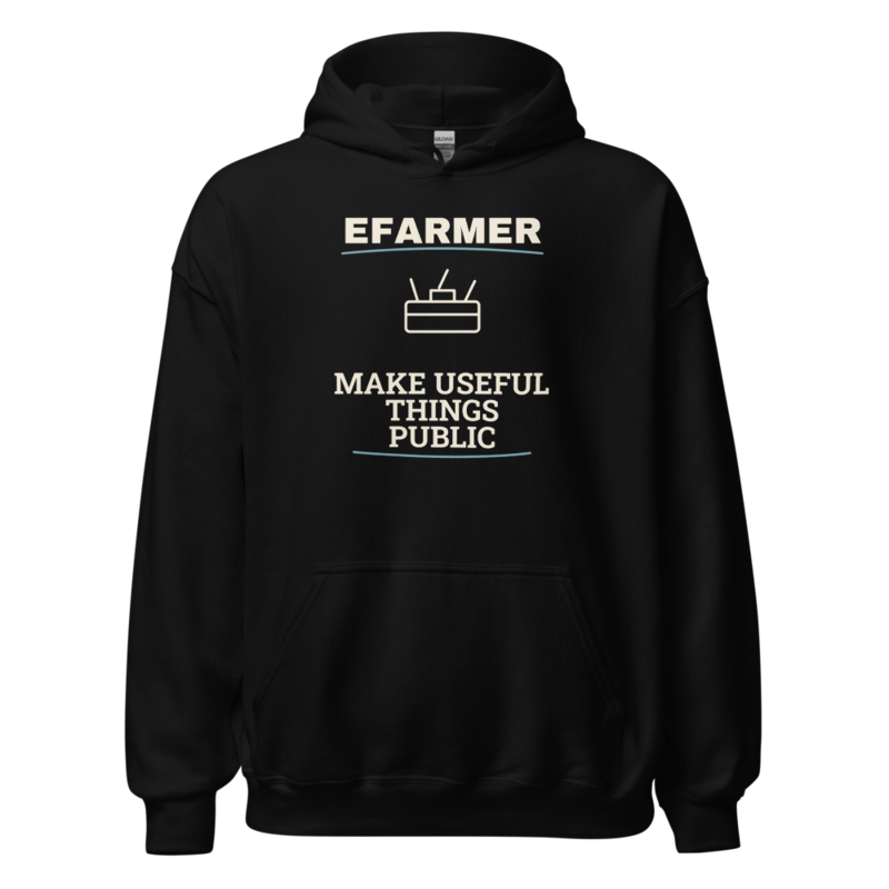 Efarmer — Make Useful Things Public Hoodie
