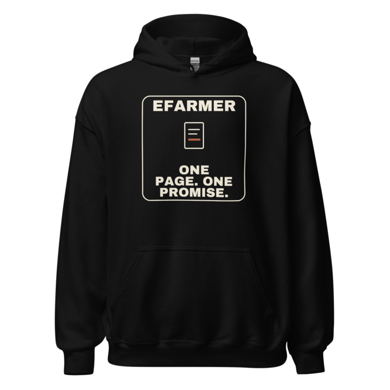 Efarmer — One Page. One Promise. Hoodie
