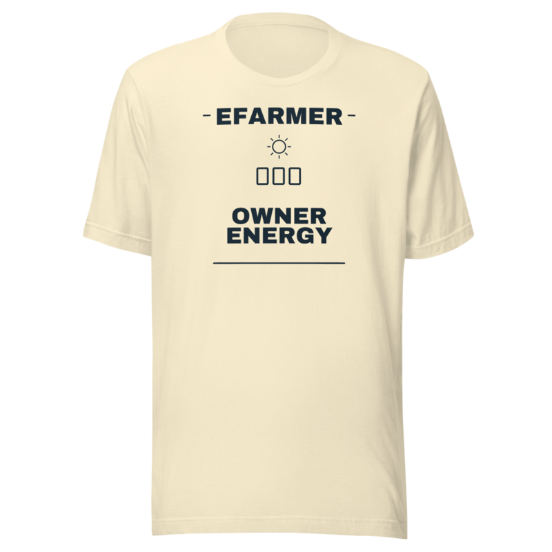Efarmer — Owner Energy Tee — Black, view 2