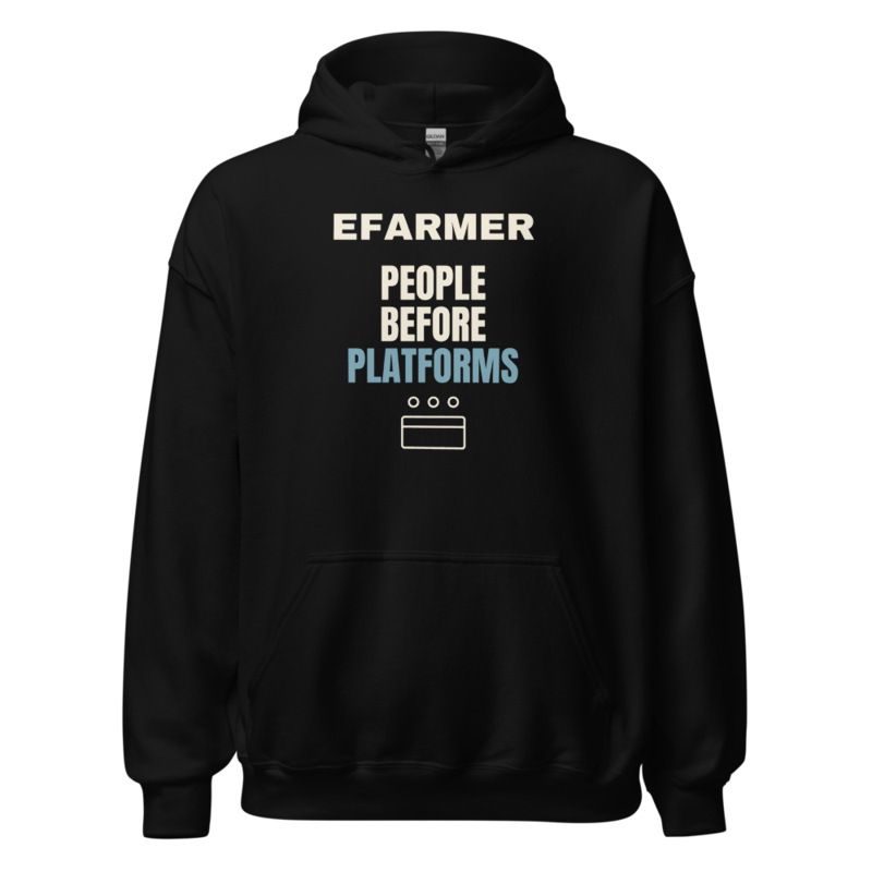 Efarmer — People Before Platforms Hoodie