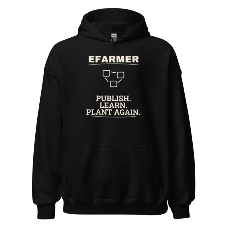 Efarmer — Publish. Learn. Plant Again. Hoodie