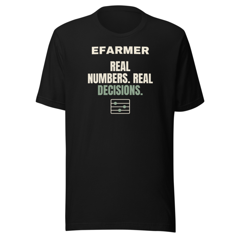 Efarmer — Real Numbers. Real Decisions. Tee