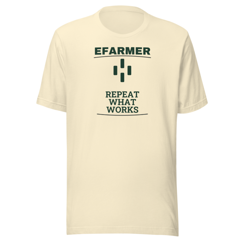 Efarmer — Repeat What Works Tee — Black, view 2
