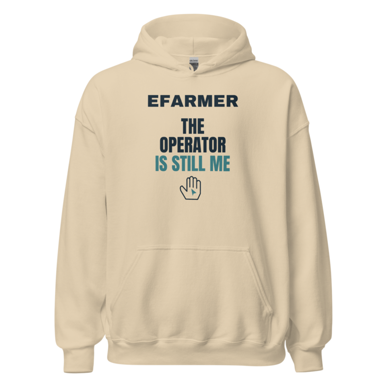 Efarmer — The Operator Is Still Me Hoodie — Black, view 2