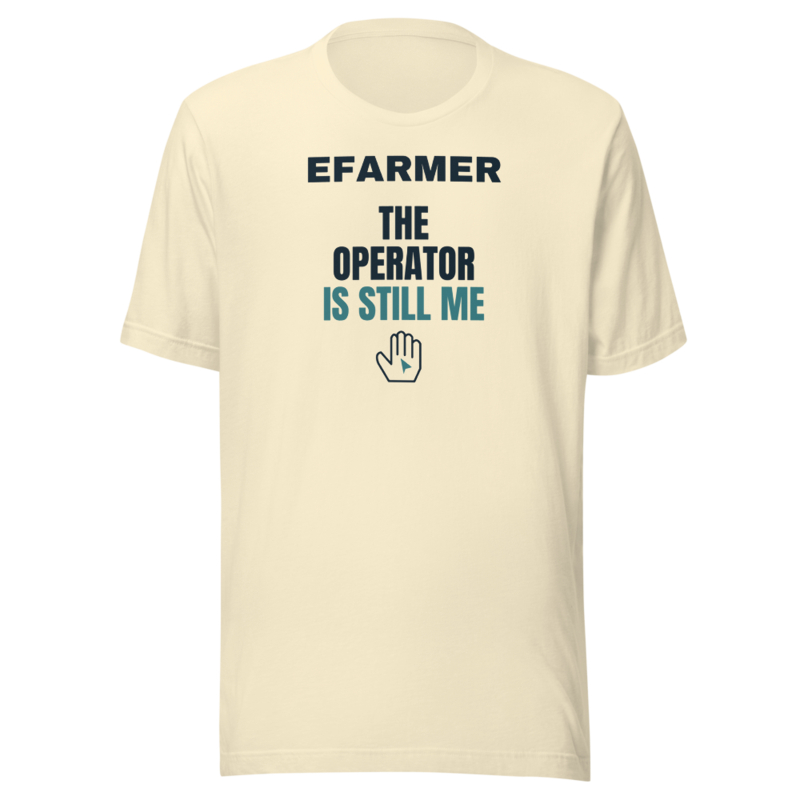 Efarmer — The Operator Is Still Me Tee — Black, view 2