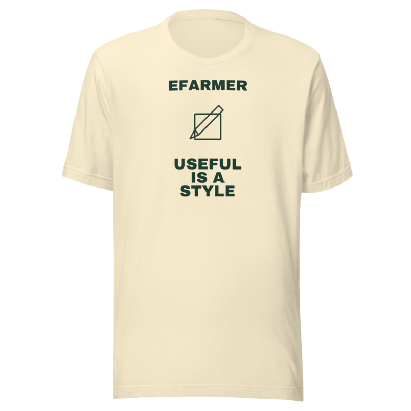 Efarmer — Useful Is a Style Tee — Black, view 2